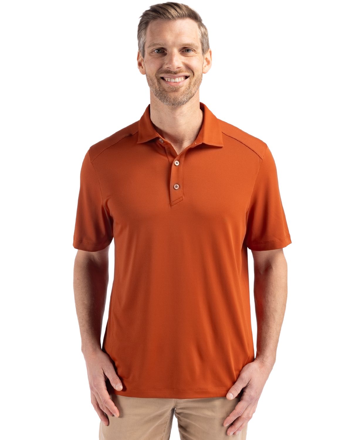 Cutter & Buck Forge Recycled Four-Way Stretch Mens Polo - MCK01236