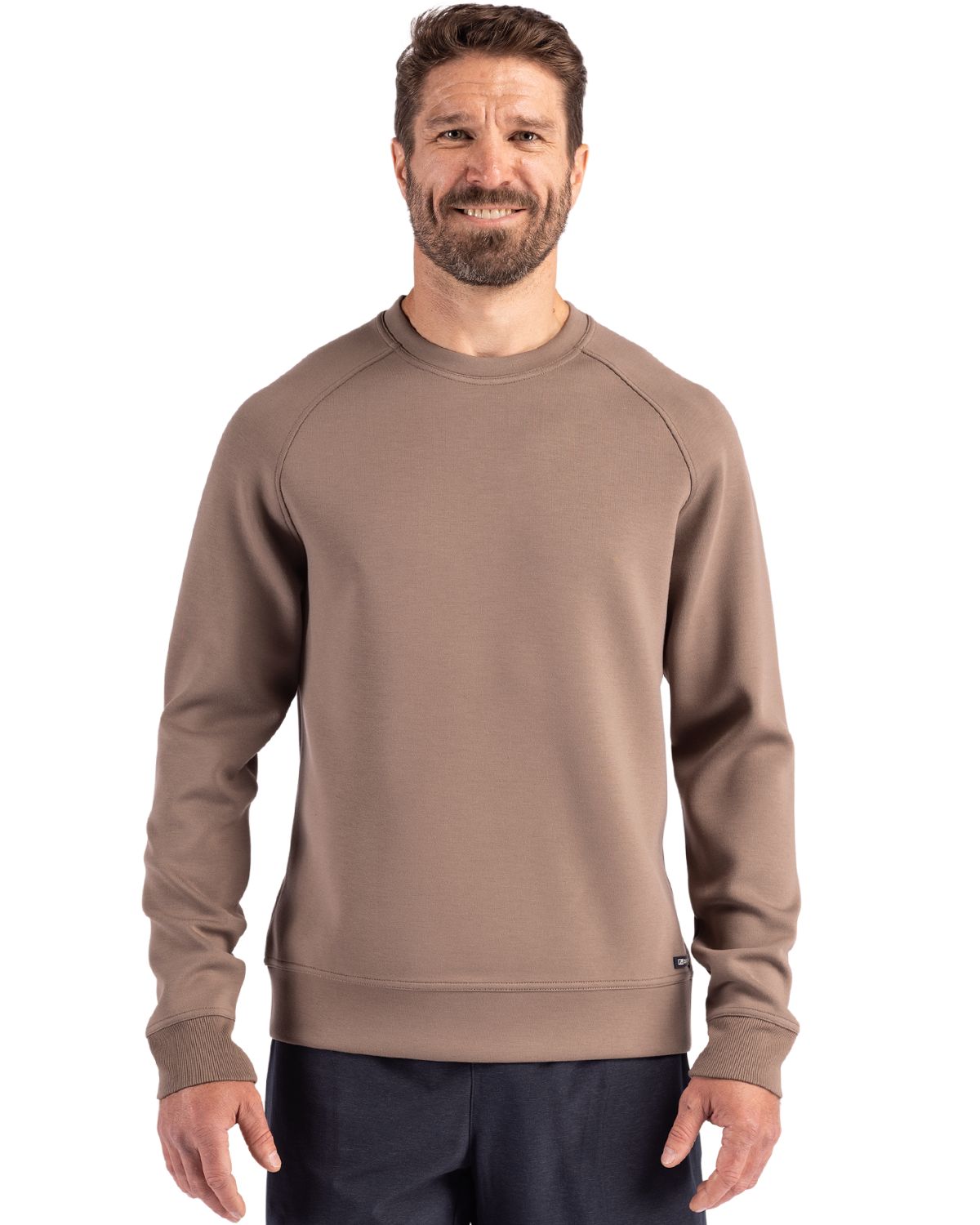 Cutter & Buck Roam Recycled Buttery-Soft Knit Mens Crew Neck Pullover - MCK01340