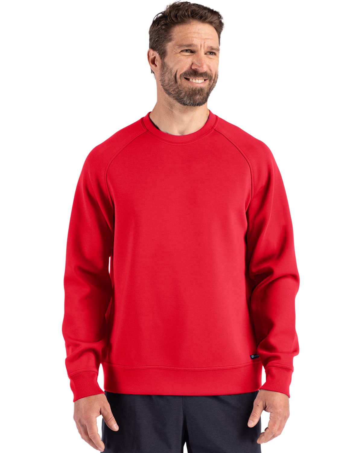 Cutter & Buck Roam Recycled Buttery-Soft Knit Mens Crew Neck Pullover - MCK01340