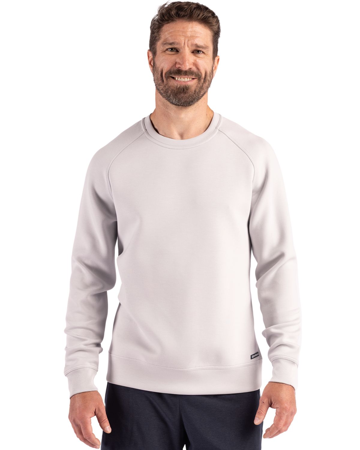 Cutter & Buck Roam Recycled Buttery-Soft Knit Mens Crew Neck Pullover - MCK01340