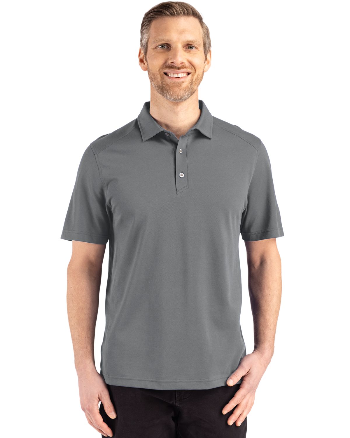 Cutter & Buck Advantage Refresh RecycledCotton-Blend PiqueMens Polo - MCK01358