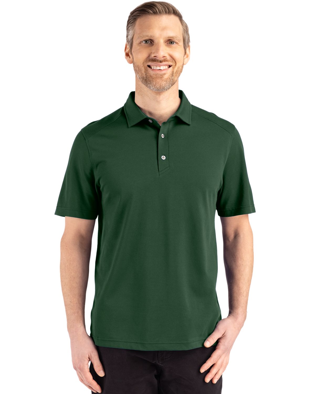 Cutter & Buck Advantage Refresh RecycledCotton-Blend PiqueMens Polo - MCK01358