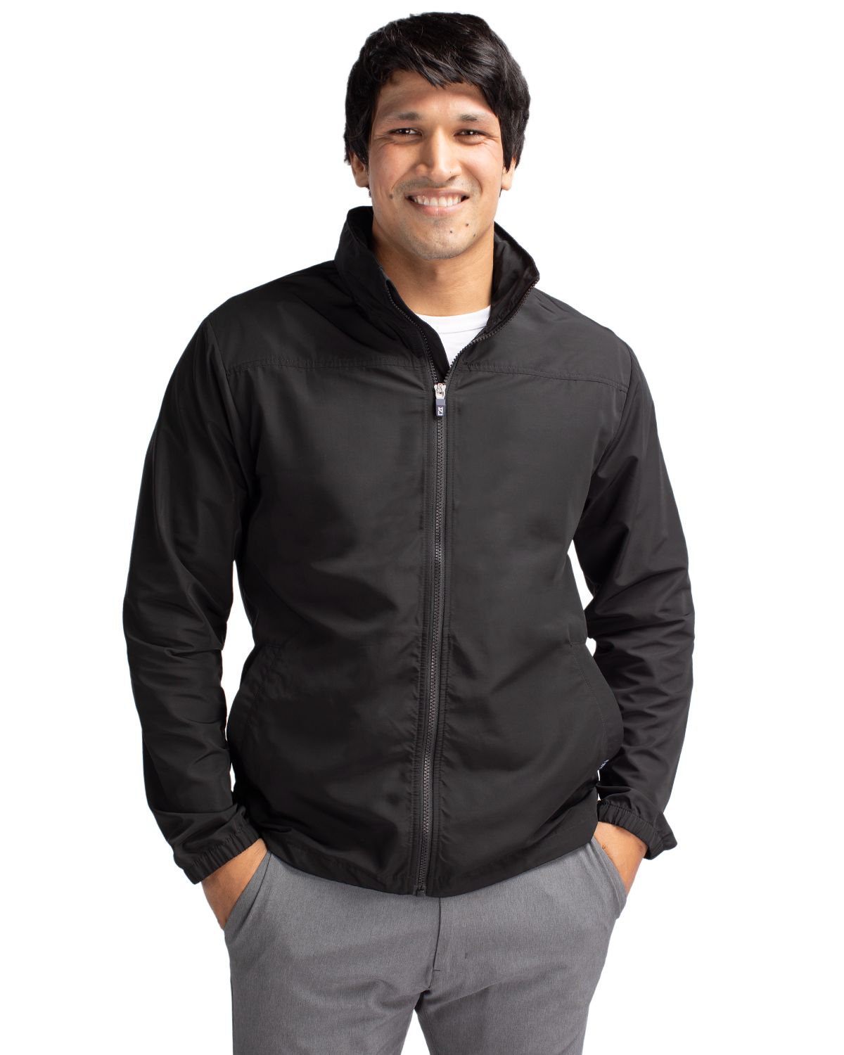 Cutter & Buck Charter Recycled PackableMensFull Zip Jacket - MCO00073