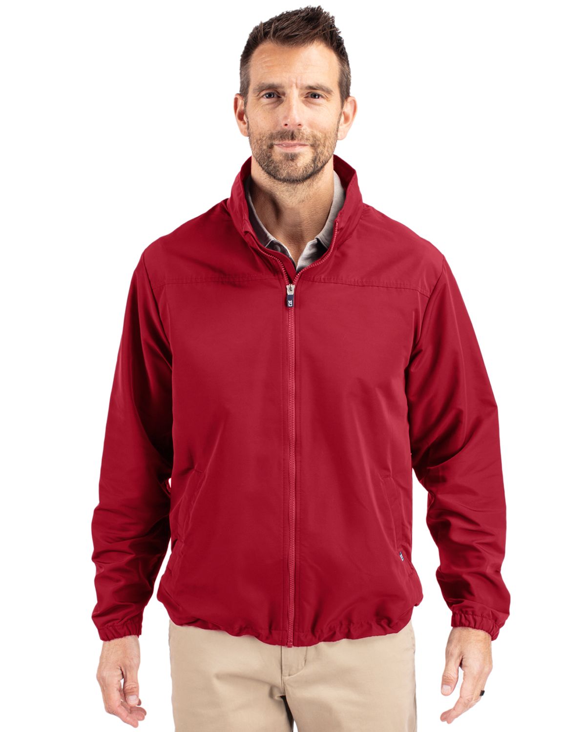 Cutter & Buck Charter Recycled PackableMensFull Zip Jacket - MCO00073