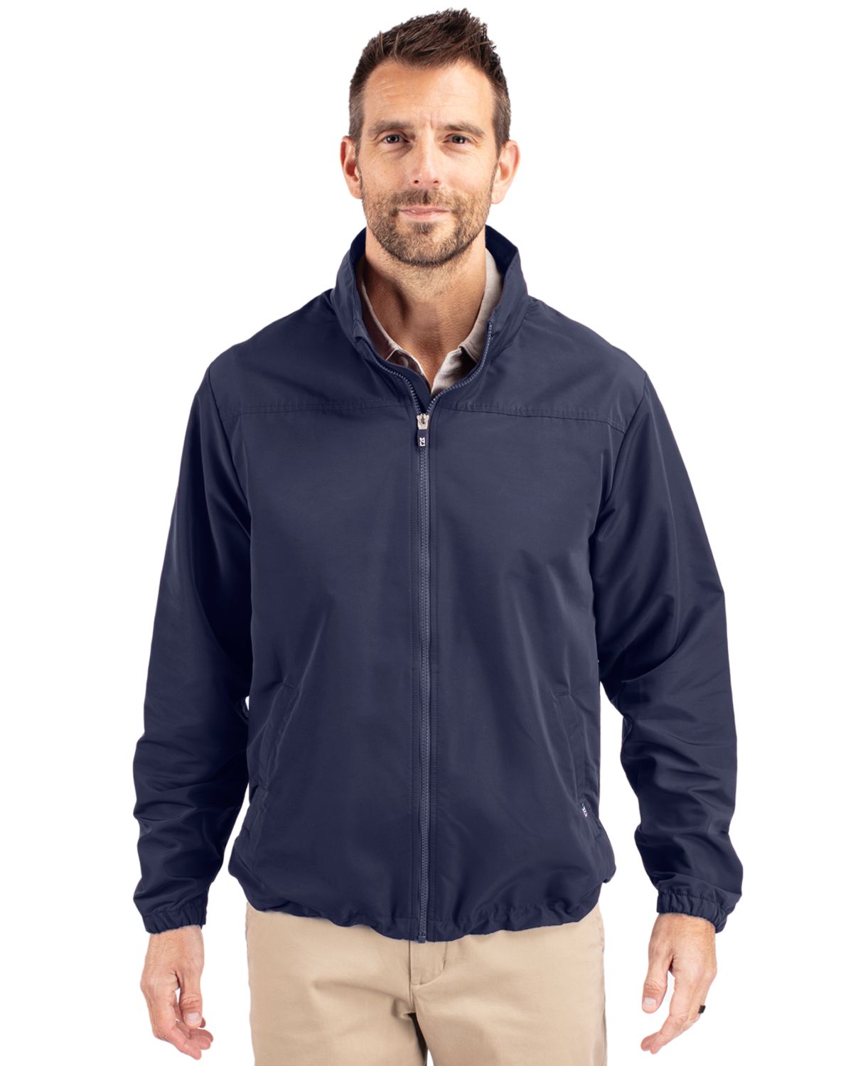 Cutter & Buck Charter Recycled PackableMensFull Zip Jacket - MCO00073