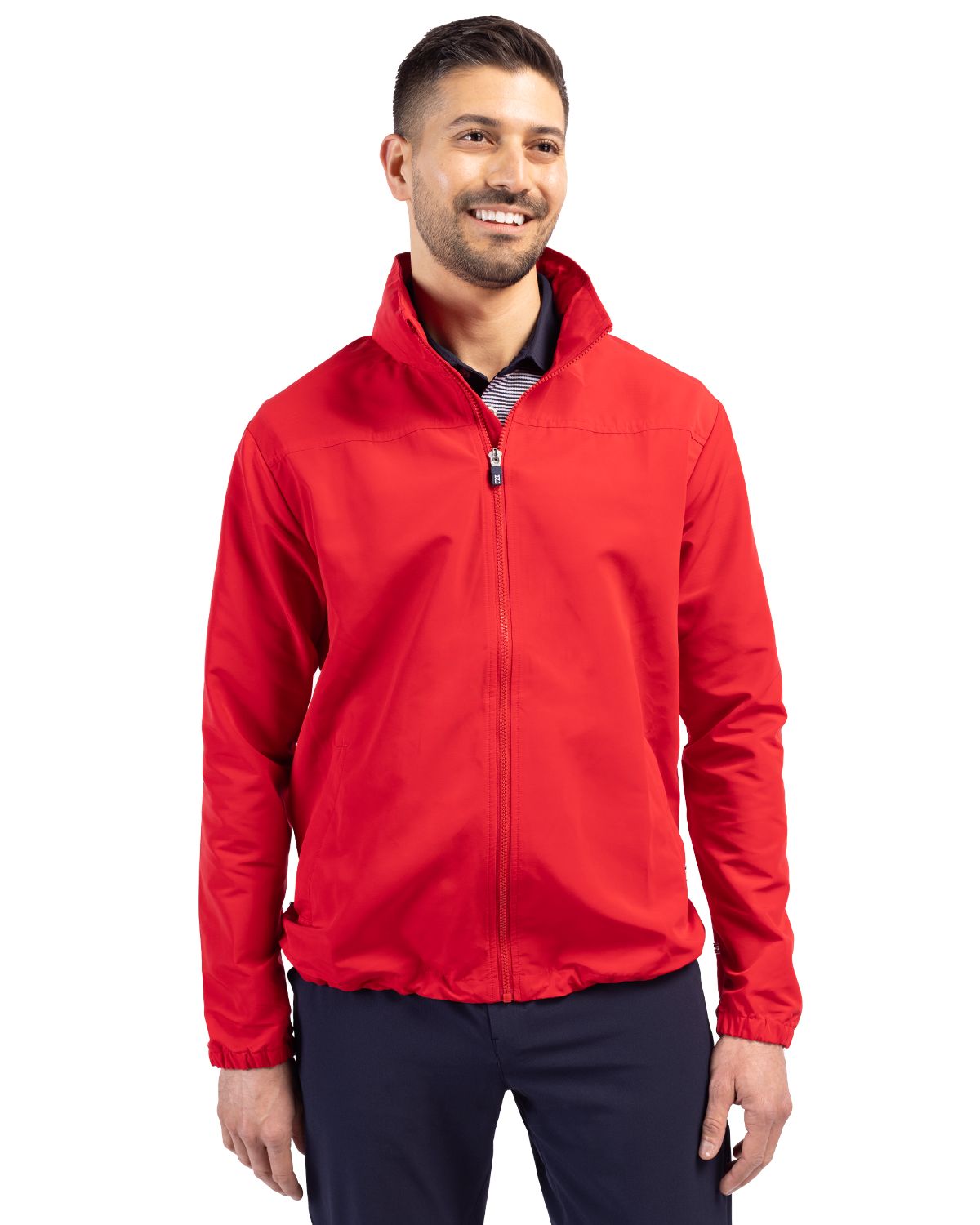 Cutter & Buck Charter Recycled PackableMensFull Zip Jacket - MCO00073