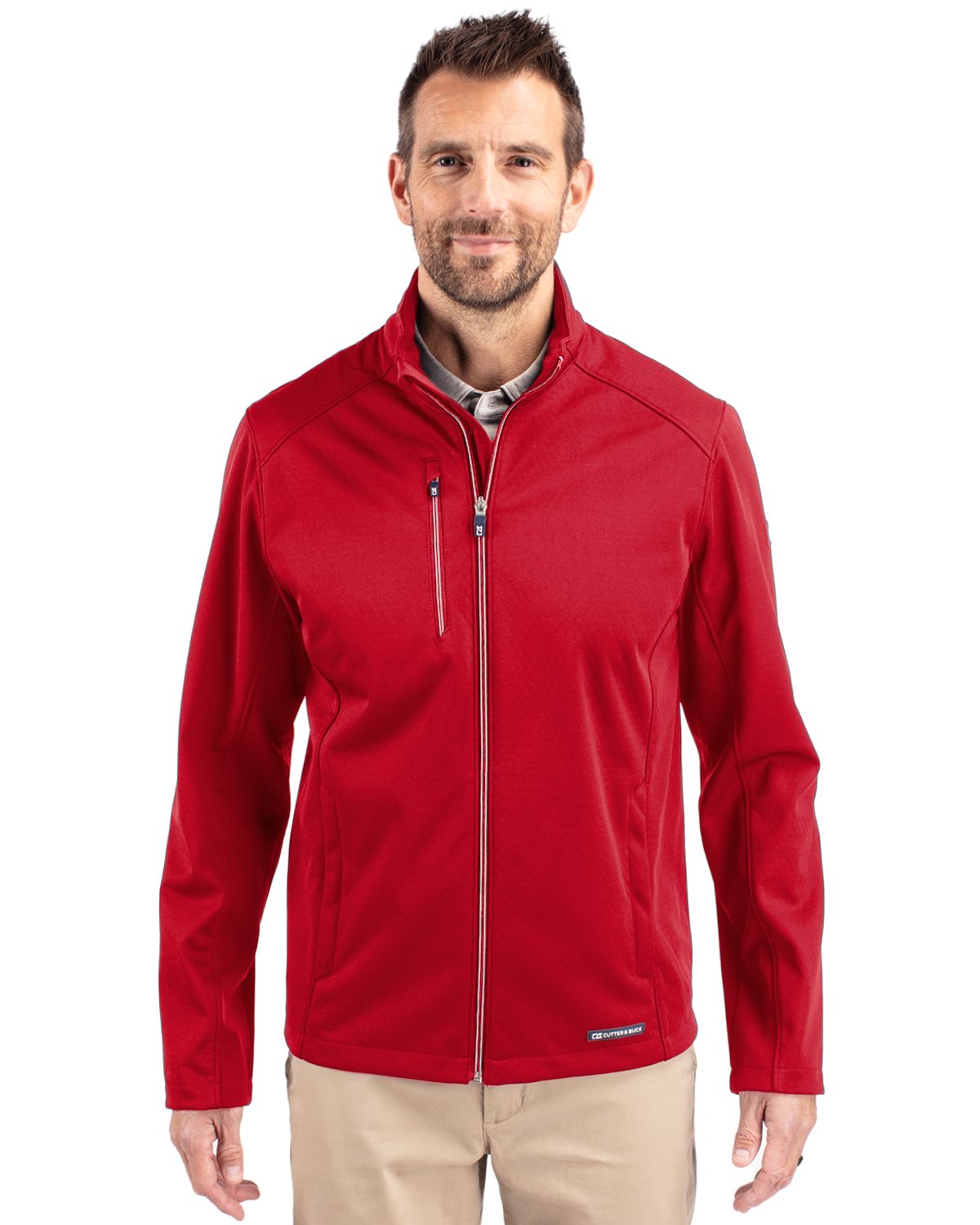 Cutter & Buck Evoke RecycledHoneycombFleeceMensFull Zip Jacket - MCO00078