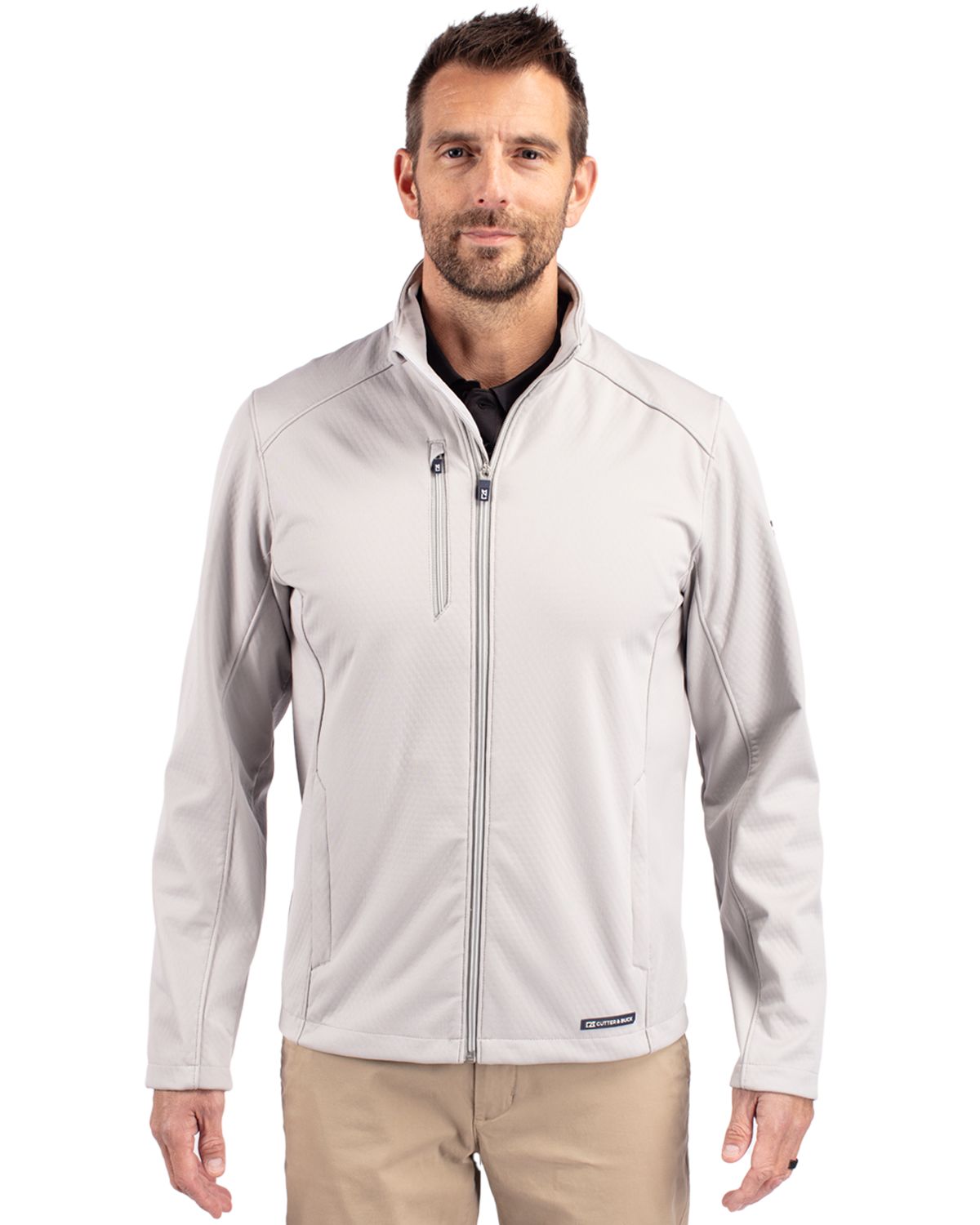 Cutter & Buck Evoke RecycledHoneycombFleeceMensFull Zip Jacket - MCO00078