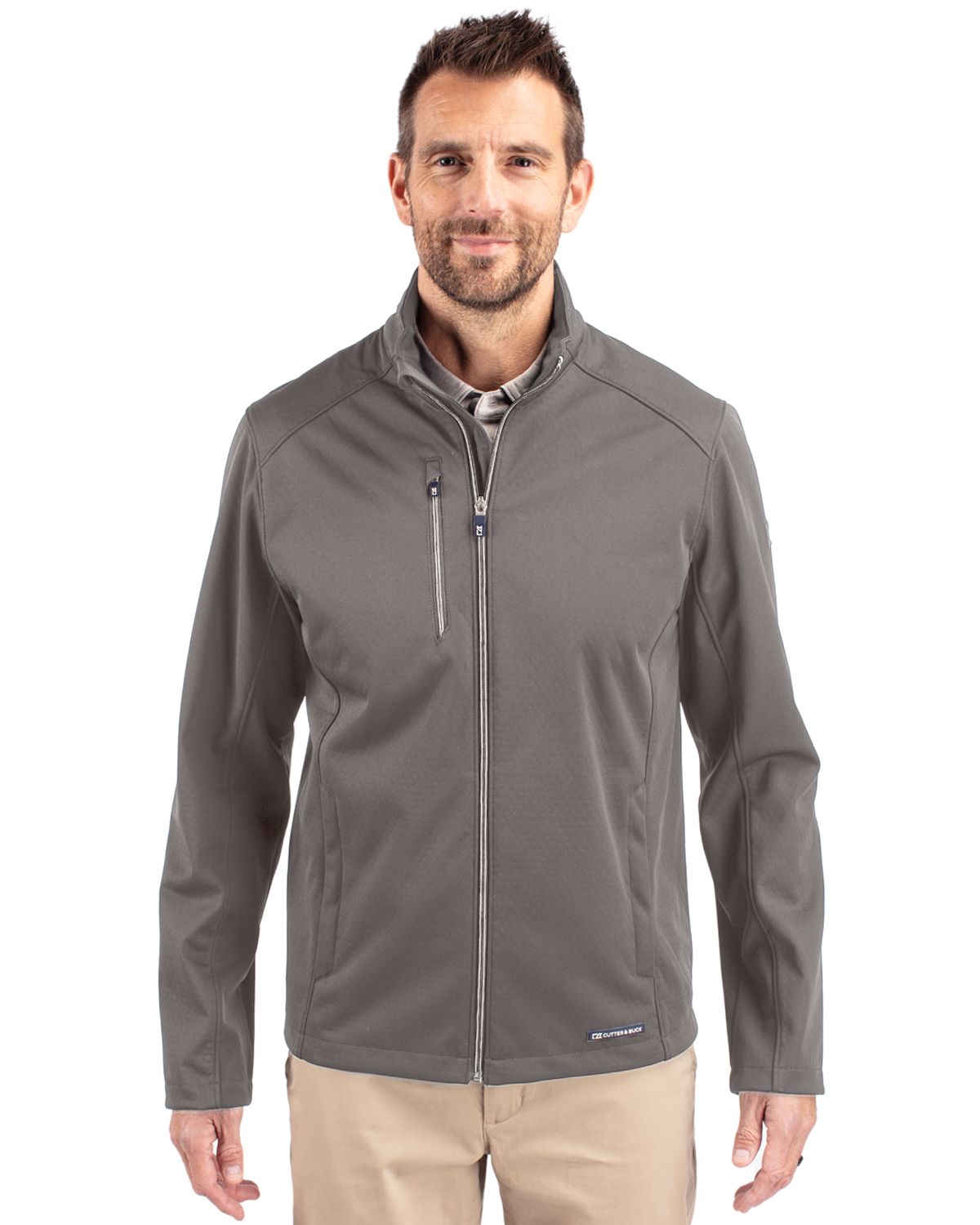 Cutter & Buck Evoke RecycledHoneycombFleeceMensFull Zip Jacket - MCO00078