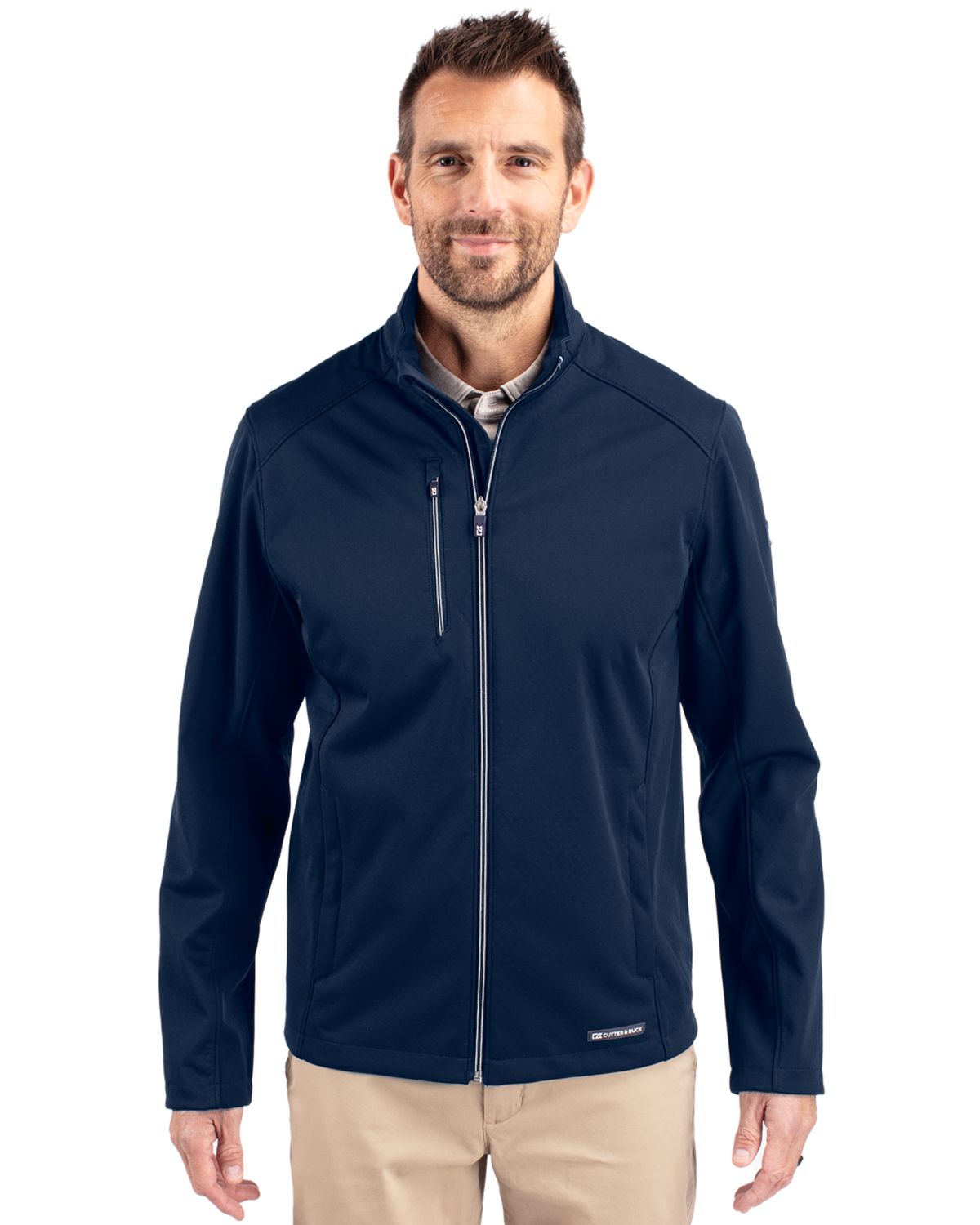 Cutter & Buck Evoke RecycledHoneycombFleeceMensFull Zip Jacket - MCO00078