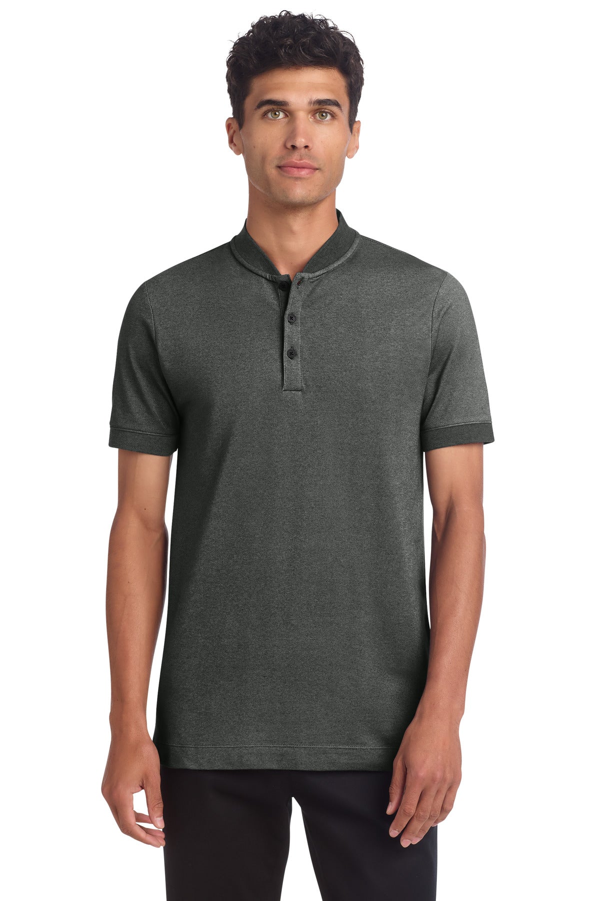 Mercer+Mettle ®  Stretch Pique Henley MM1008