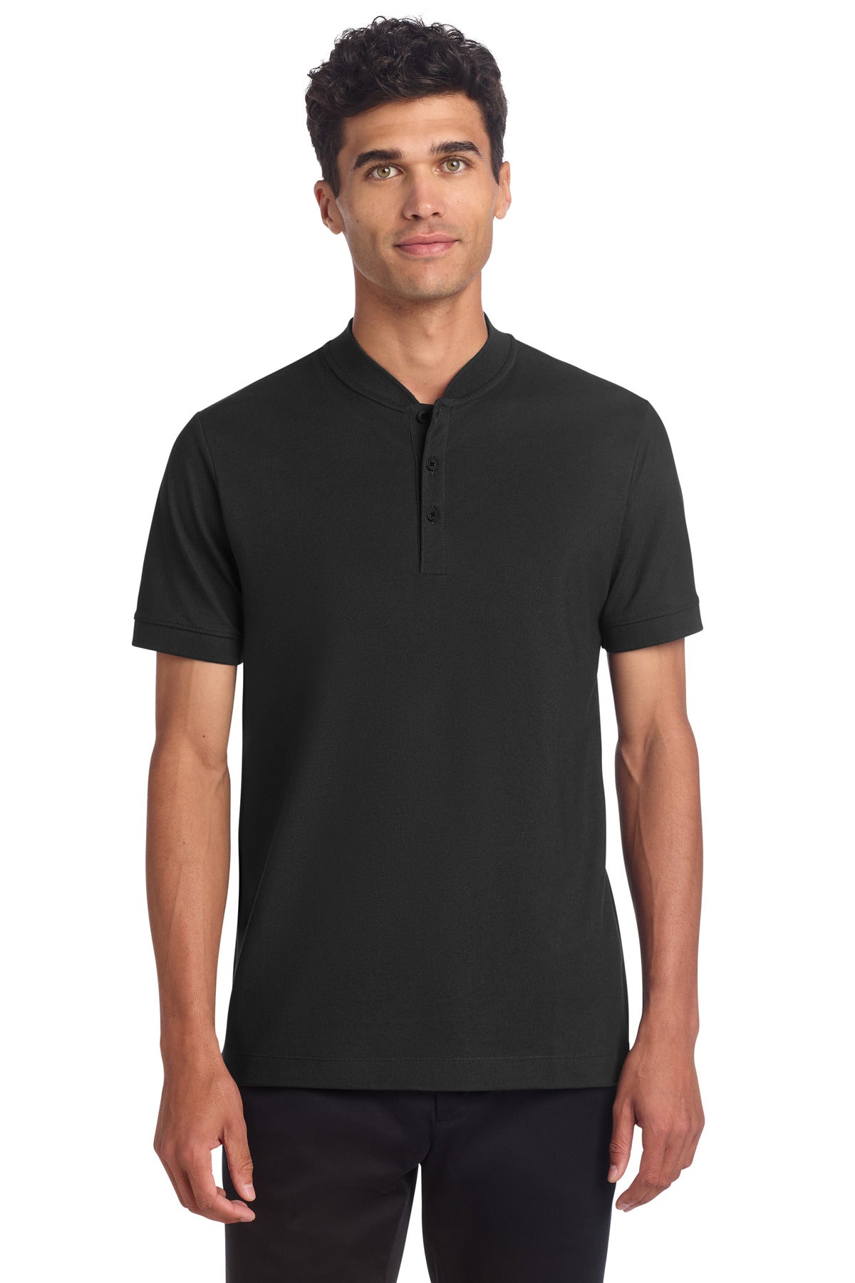 Mercer+Mettle ®  Stretch Pique Henley MM1008