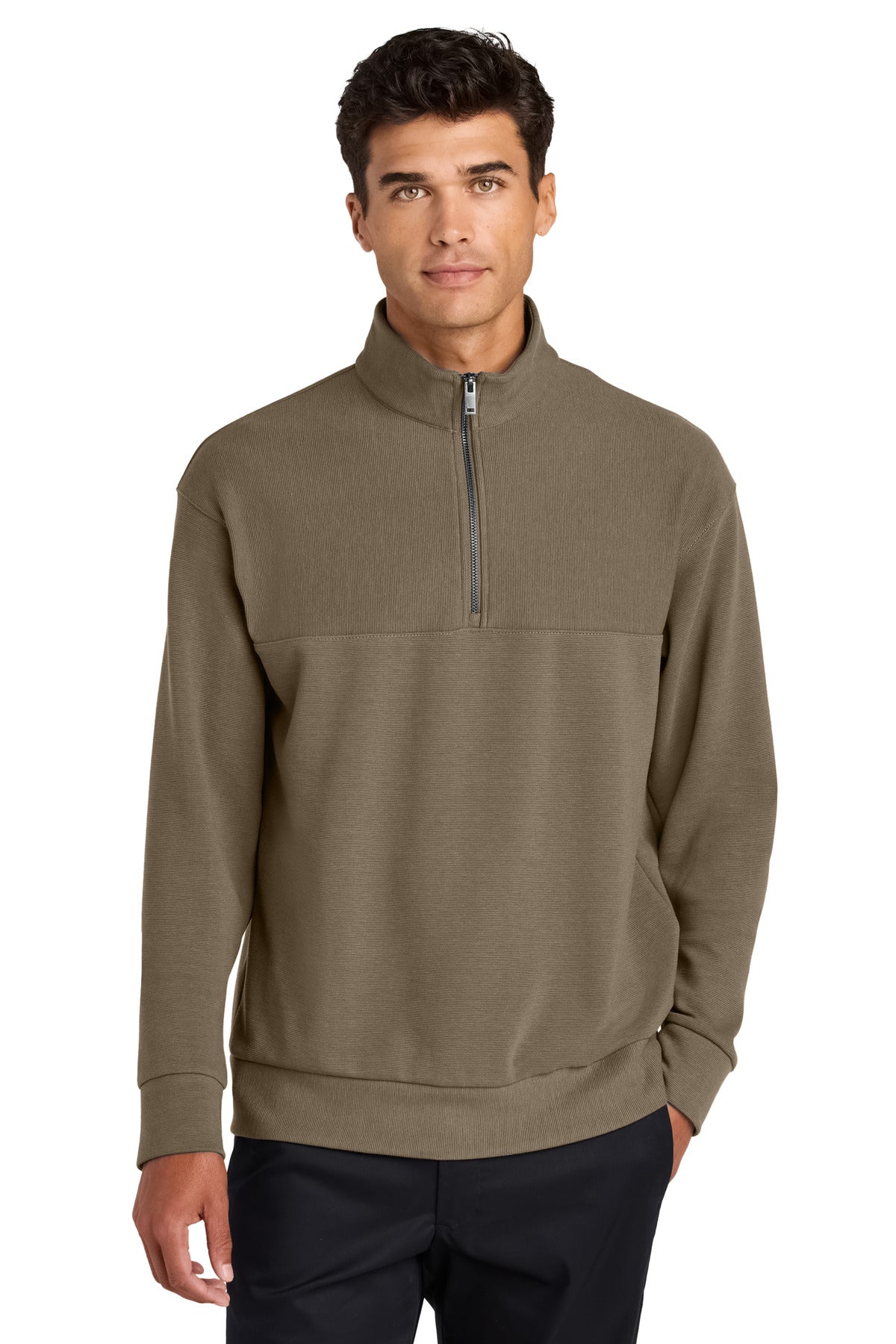Mercer+Mettle ®  Linear Texture 1/4-Zip MM3040