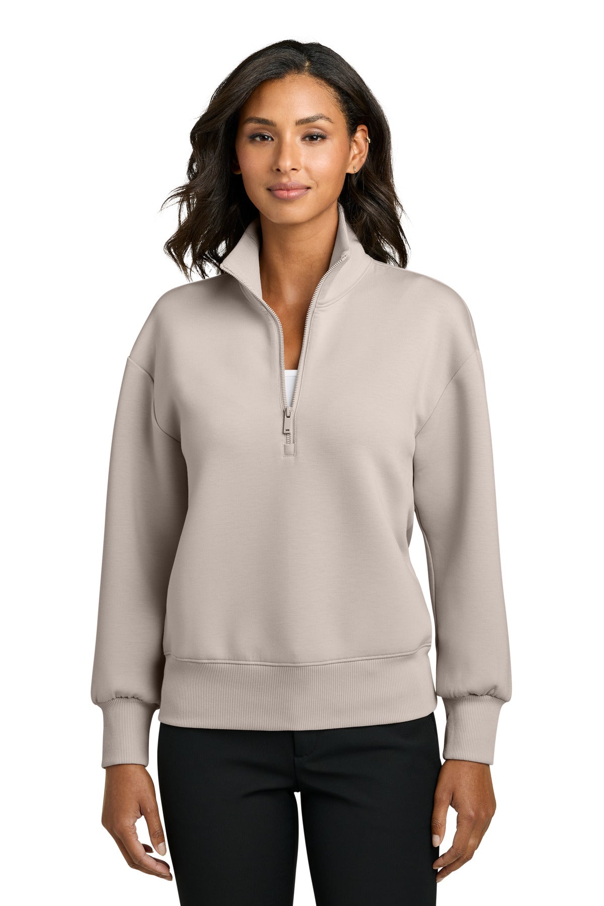Mercer+Mettle ®  Women's Soft Spacer 1/4-Zip MM3101