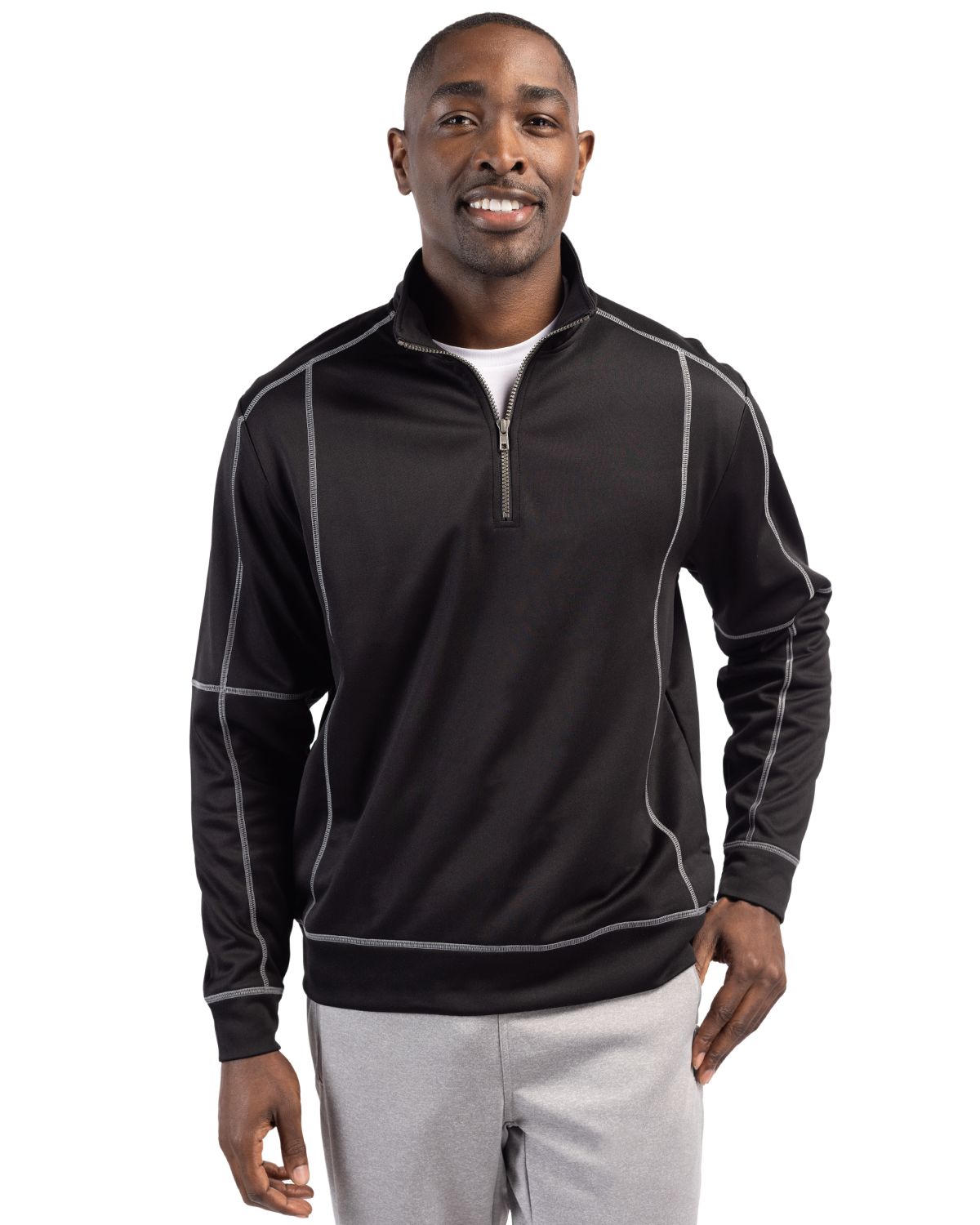 Clique Helsa Performance Knit Mens Half Zip - MQK00049