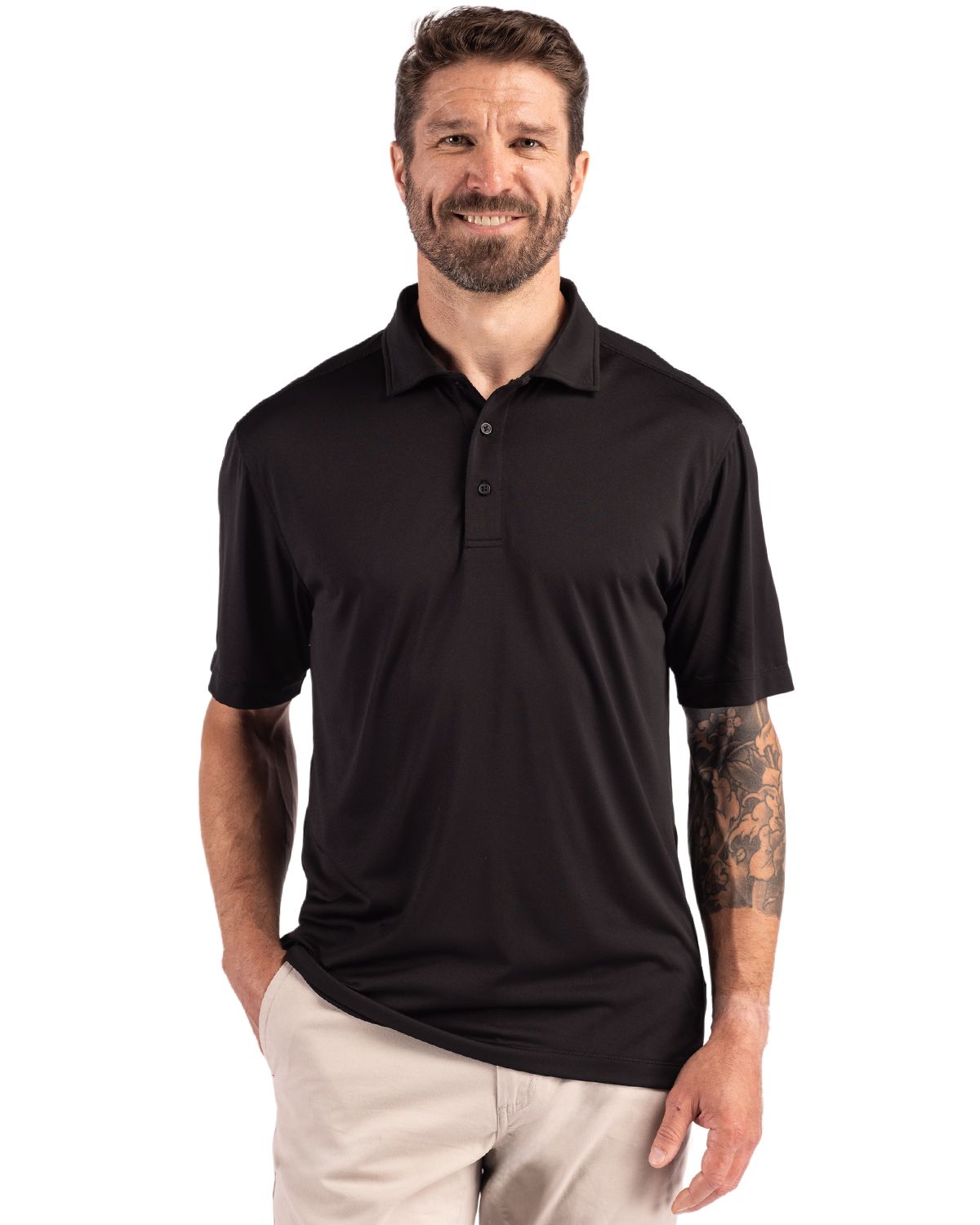 Clique Charge Active Jersey Mens Polo - MQK00096
