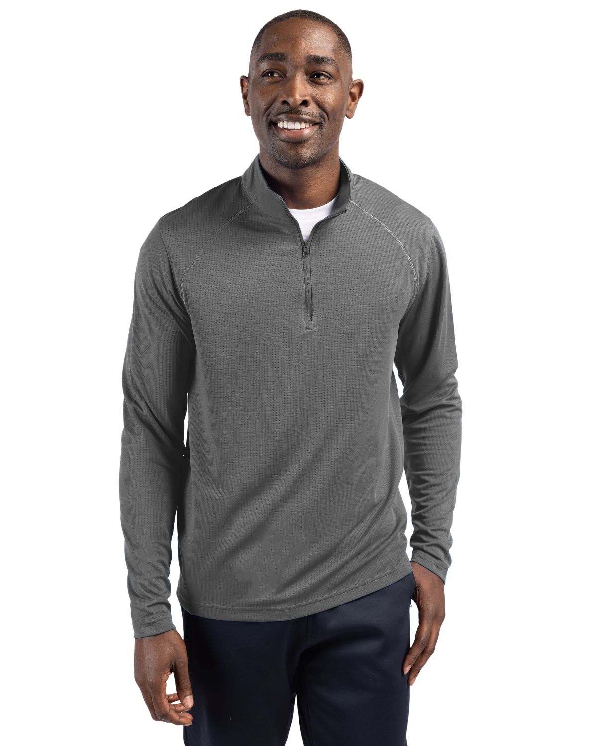 Clique Ice Pique Tech Mens Half Zip - MQK00098