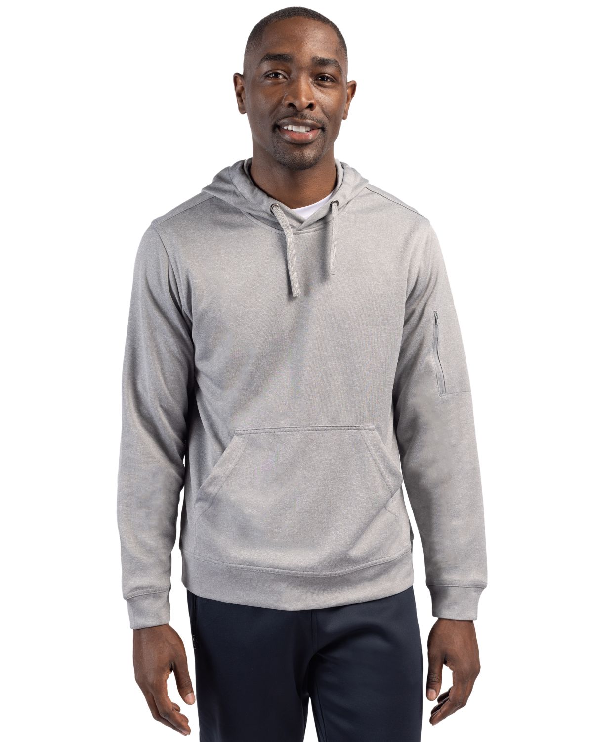 Clique Lift Solution-dyed Performance Unisex Hooded Pullover Sweatshirt - MQK00105