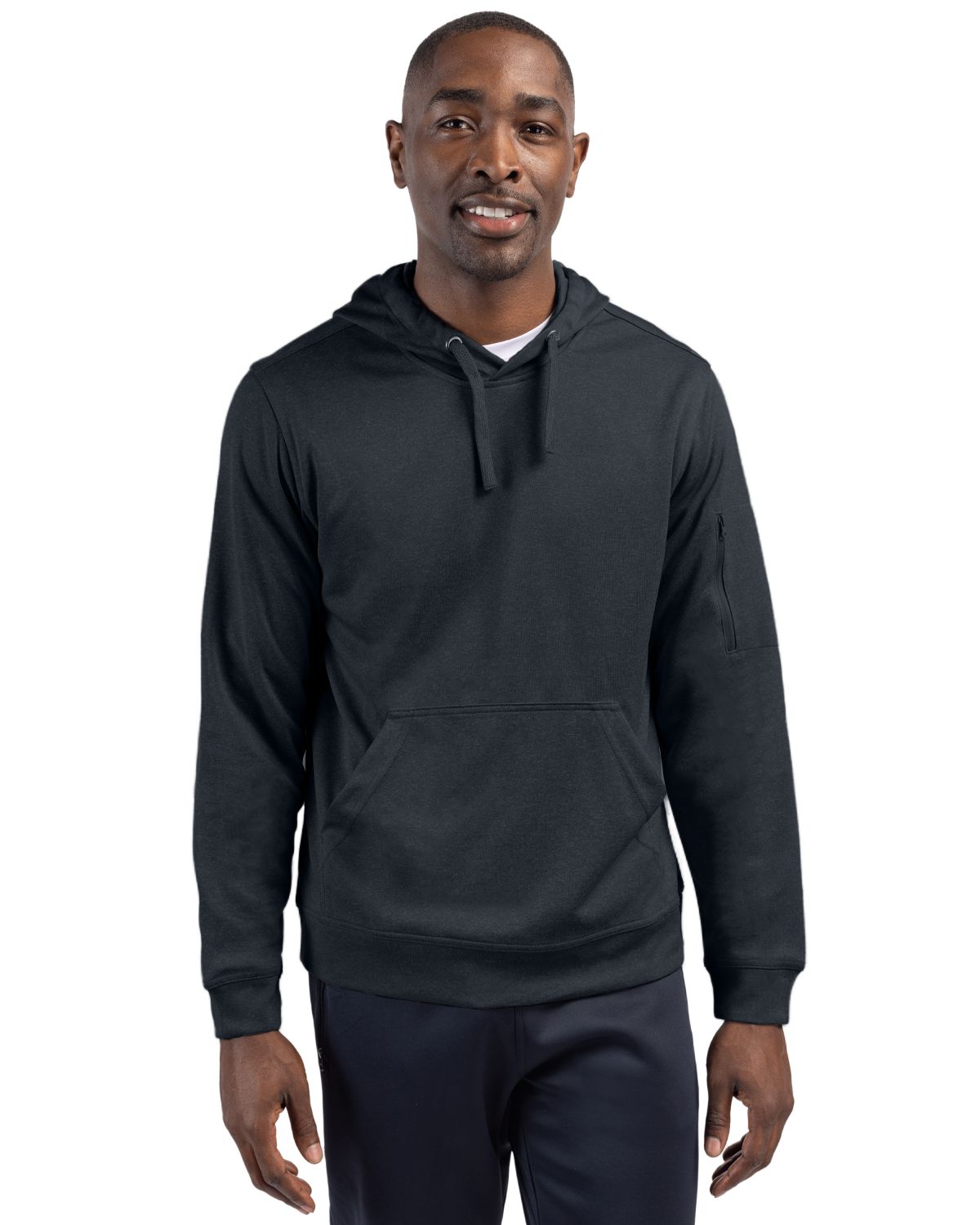 Clique Lift Solution-dyed Performance Unisex Hooded Pullover Sweatshirt - MQK00105