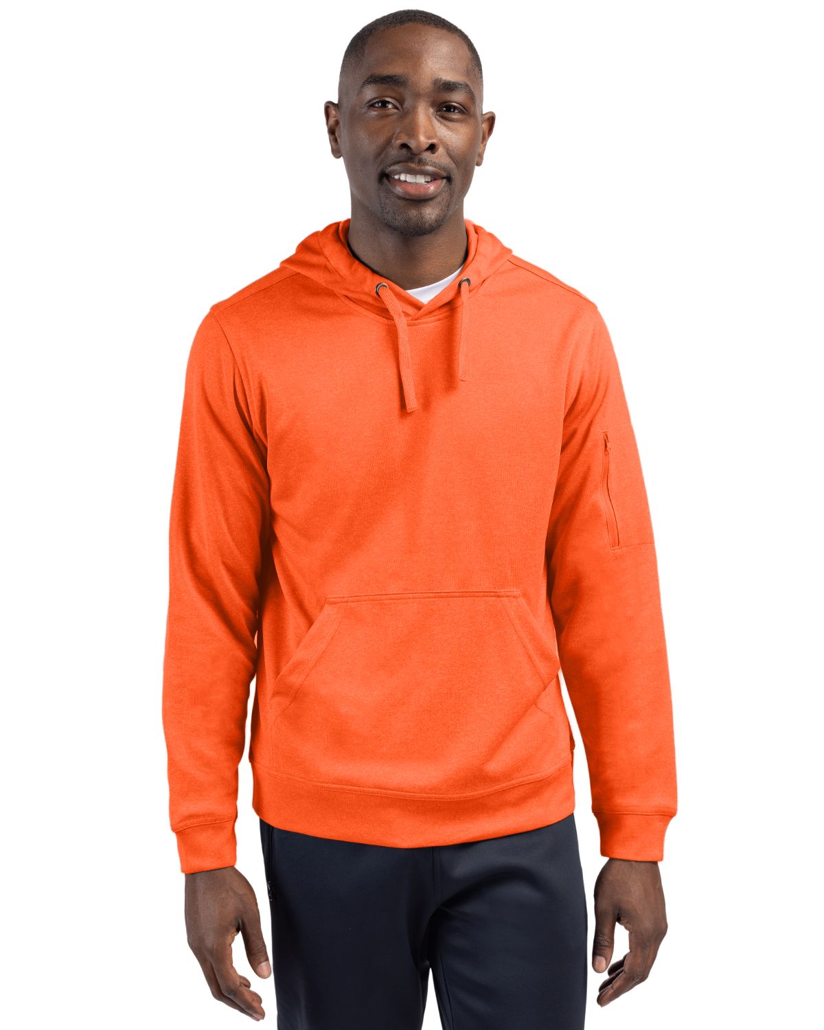 Clique Lift Solution-dyed Performance Unisex Hooded Pullover Sweatshirt - MQK00105