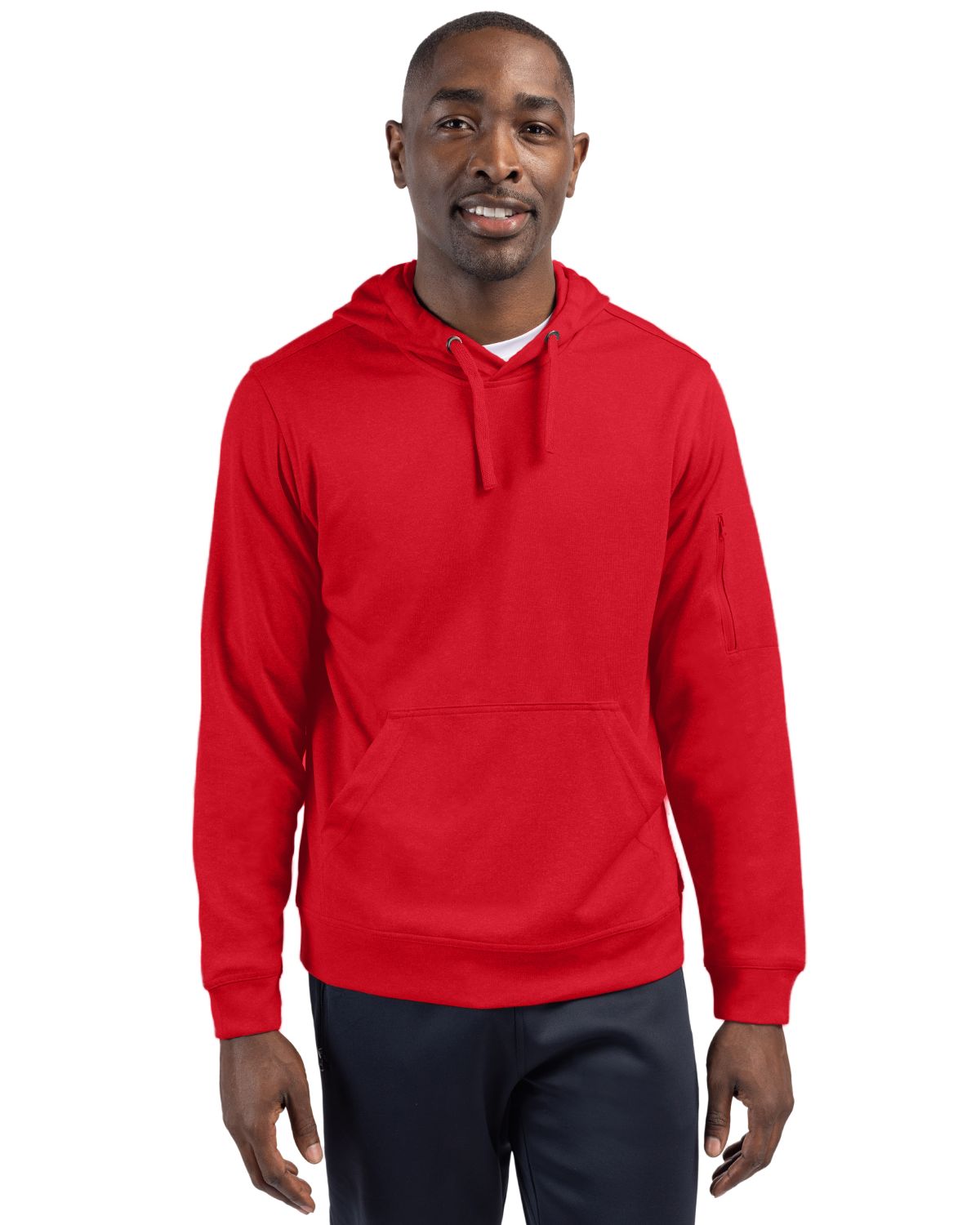 Clique Lift Solution-dyed Performance Unisex Hooded Pullover Sweatshirt - MQK00105