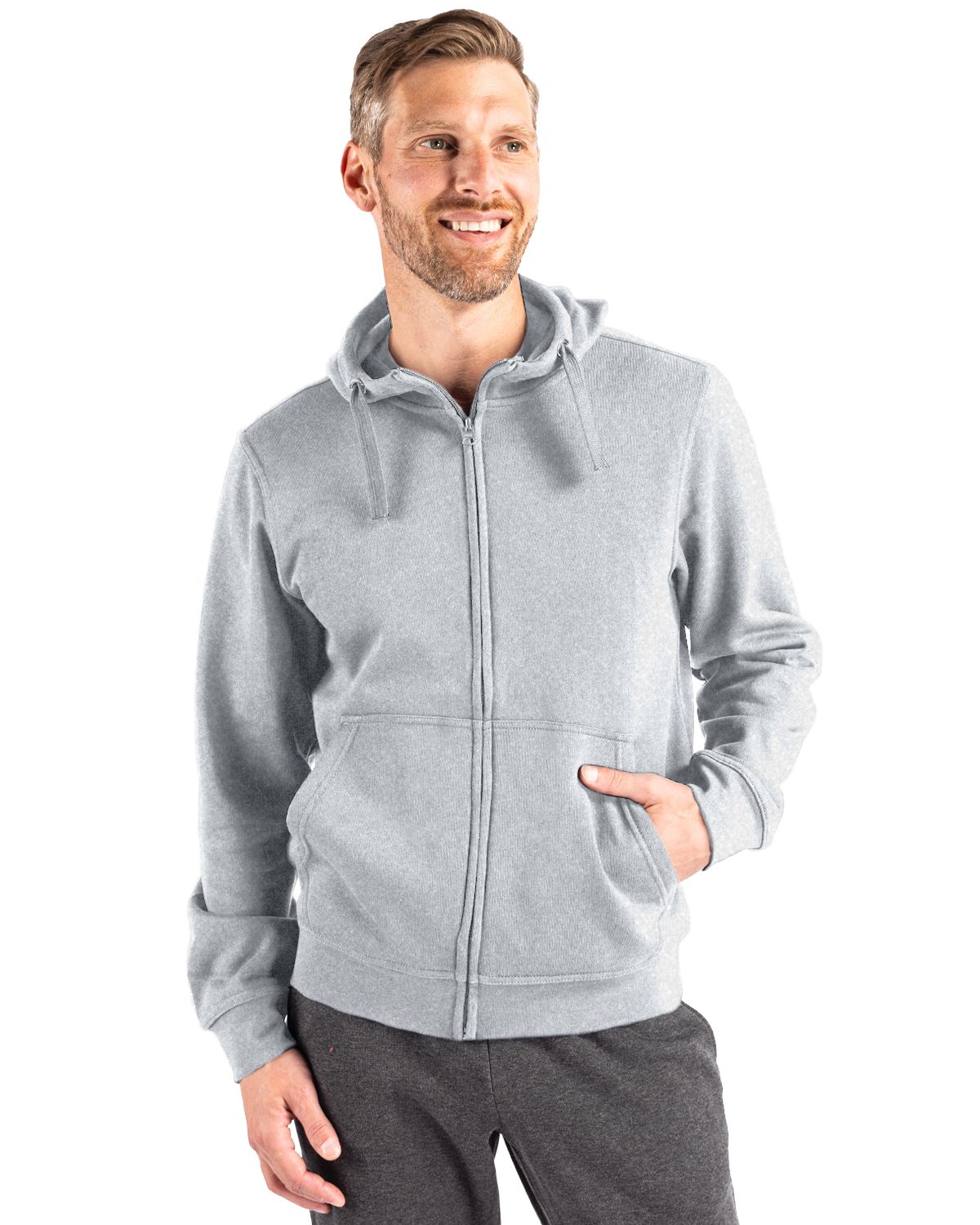 Clique Stockholm Unisex Full Zip Hooded Sweatshirt - MQK00109