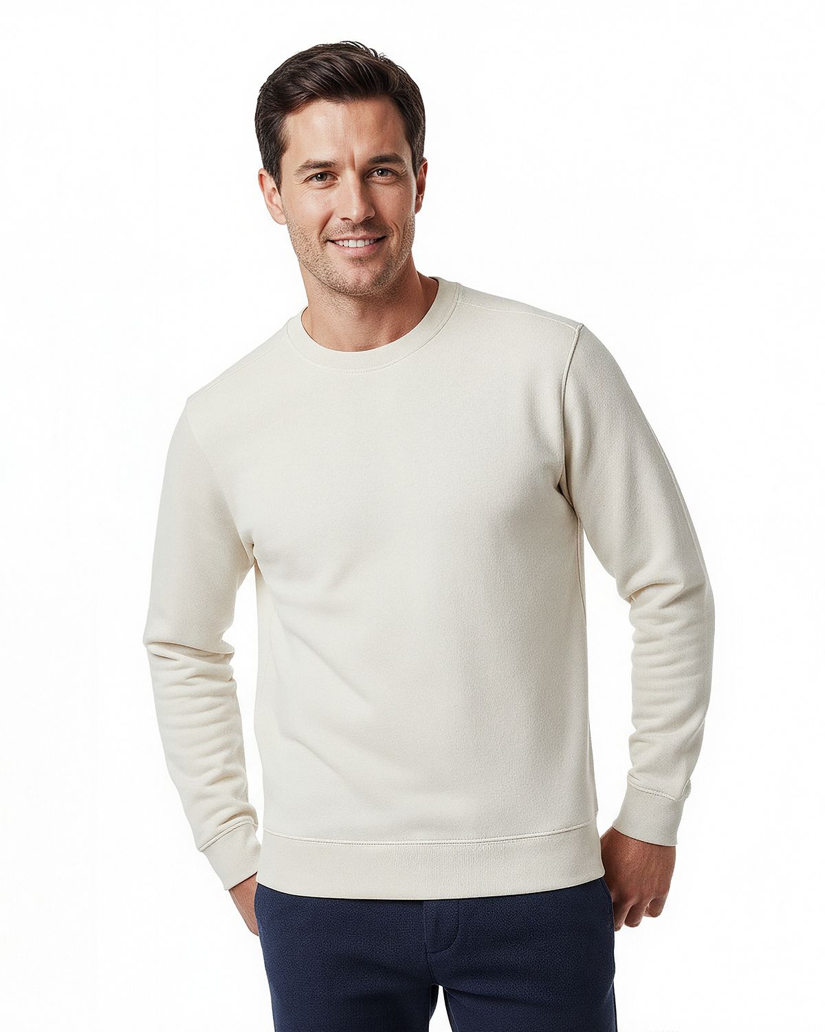 Clique Haven Recycled Mens Crewneck Sweatshirt - MQK00117