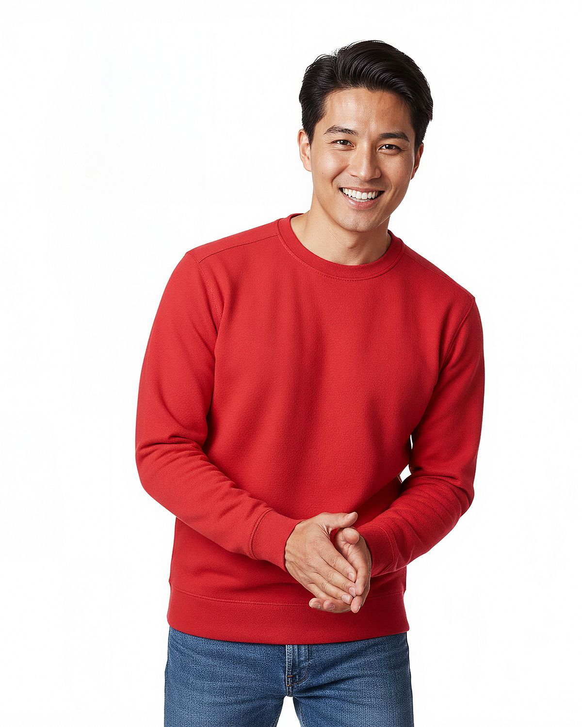 Clique Haven Recycled Mens Crewneck Sweatshirt - MQK00117