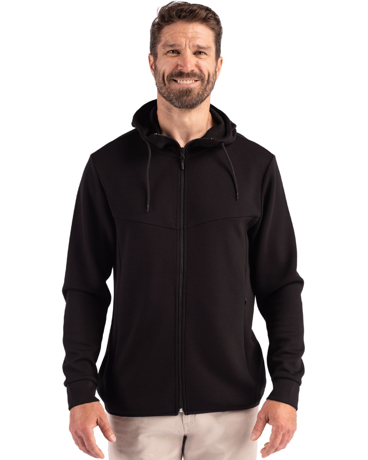 Clique Haven Recycled Mens Full Zip Hooded Sweatshirt - MQK00118