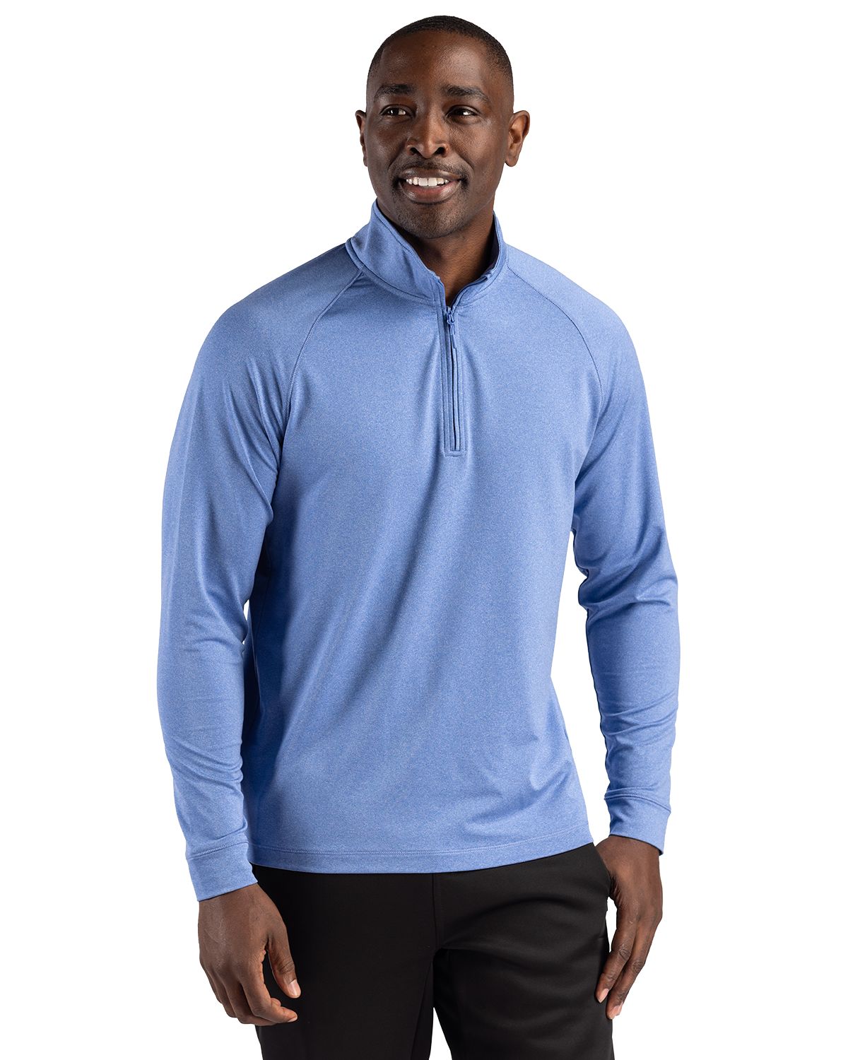 Clique Dash Recycled Mens Quarter Zip Sweatshirt - MQK00120