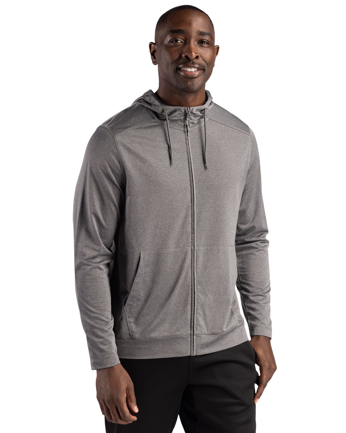 Clique Dash Recycled Mens Full Zip Hooded Sweatshirt - MQK00121