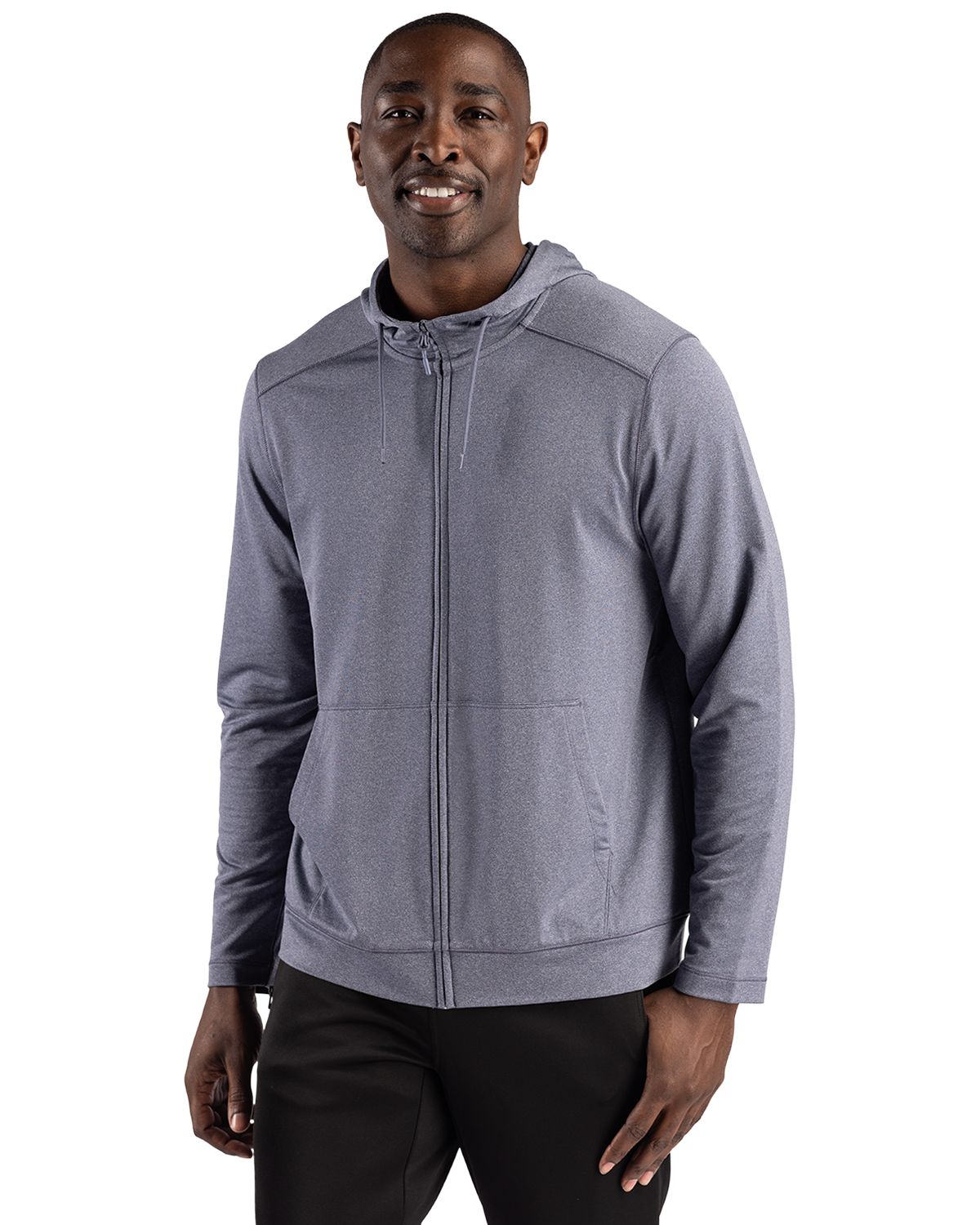 Clique Dash Recycled Mens Full Zip Hooded Sweatshirt - MQK00121