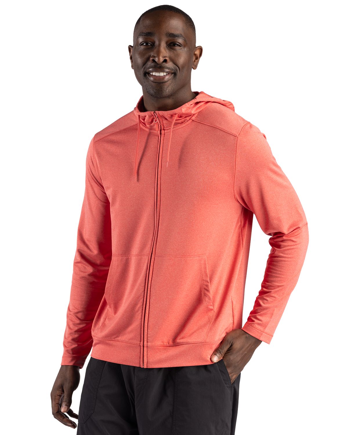 Clique Dash Recycled Mens Full Zip Hooded Sweatshirt - MQK00121