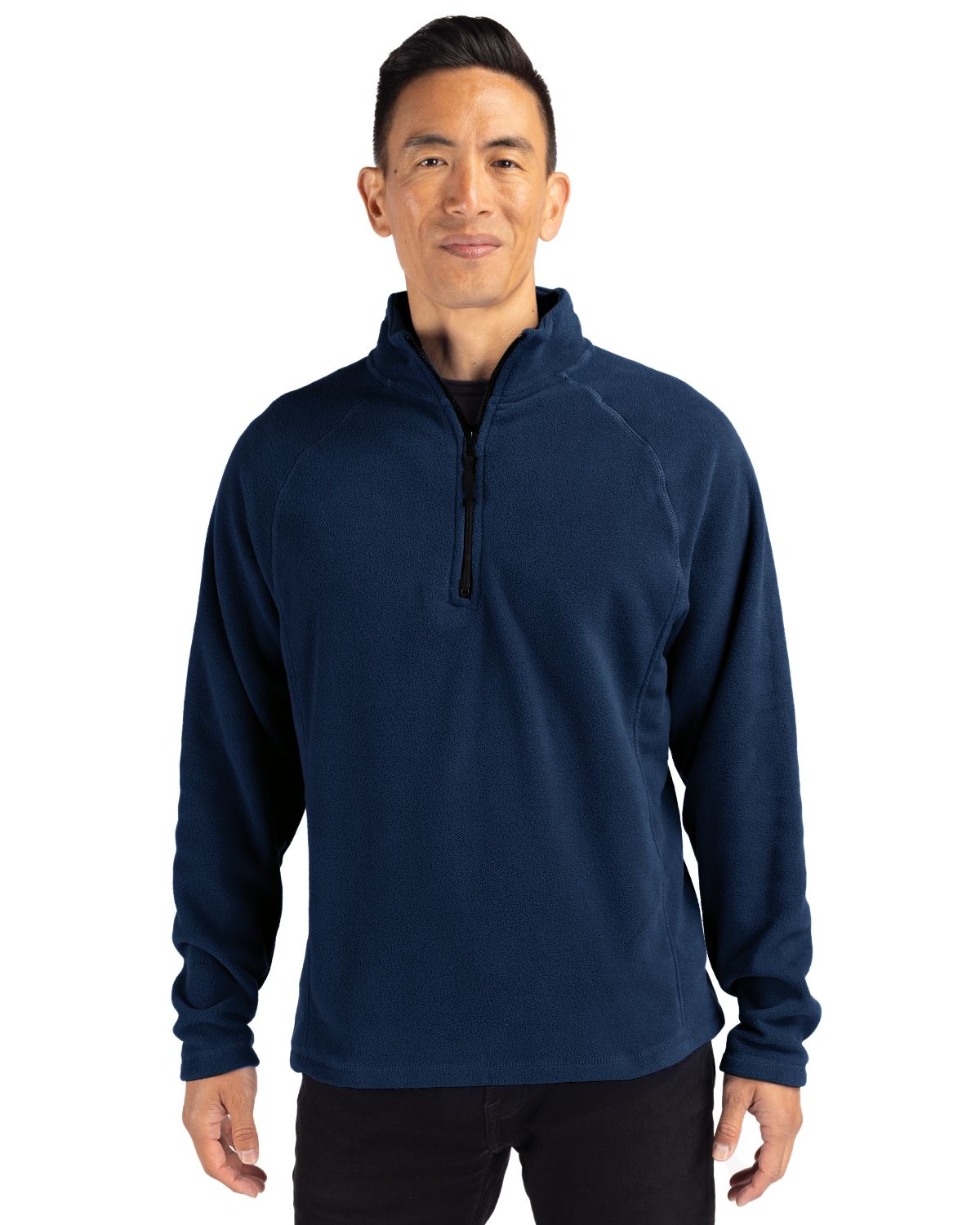 Clique Summit Performance Fleece Mens Half Zip Jacket - MQO00027