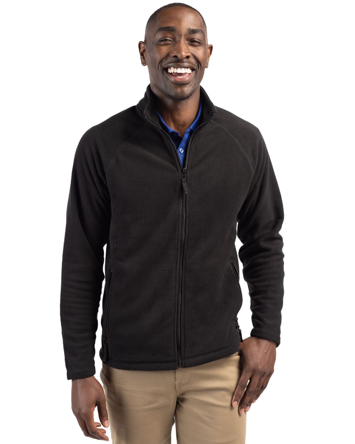Clique Summit Performance Fleece Mens Full Zip Jacket - MQO00028