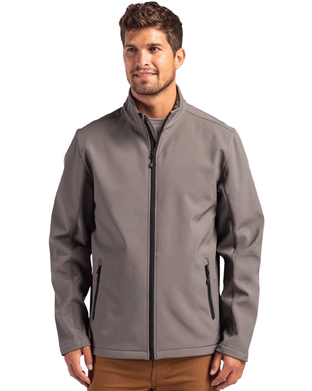 Clique Tempo Recycled Stretch Softshell Mens Full Zip Jacket - MQO00077