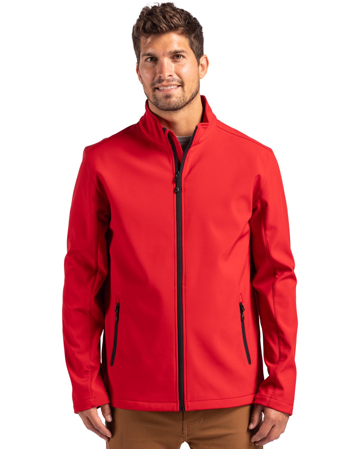 Clique Tempo Recycled Stretch Softshell Mens Full Zip Jacket - MQO00077
