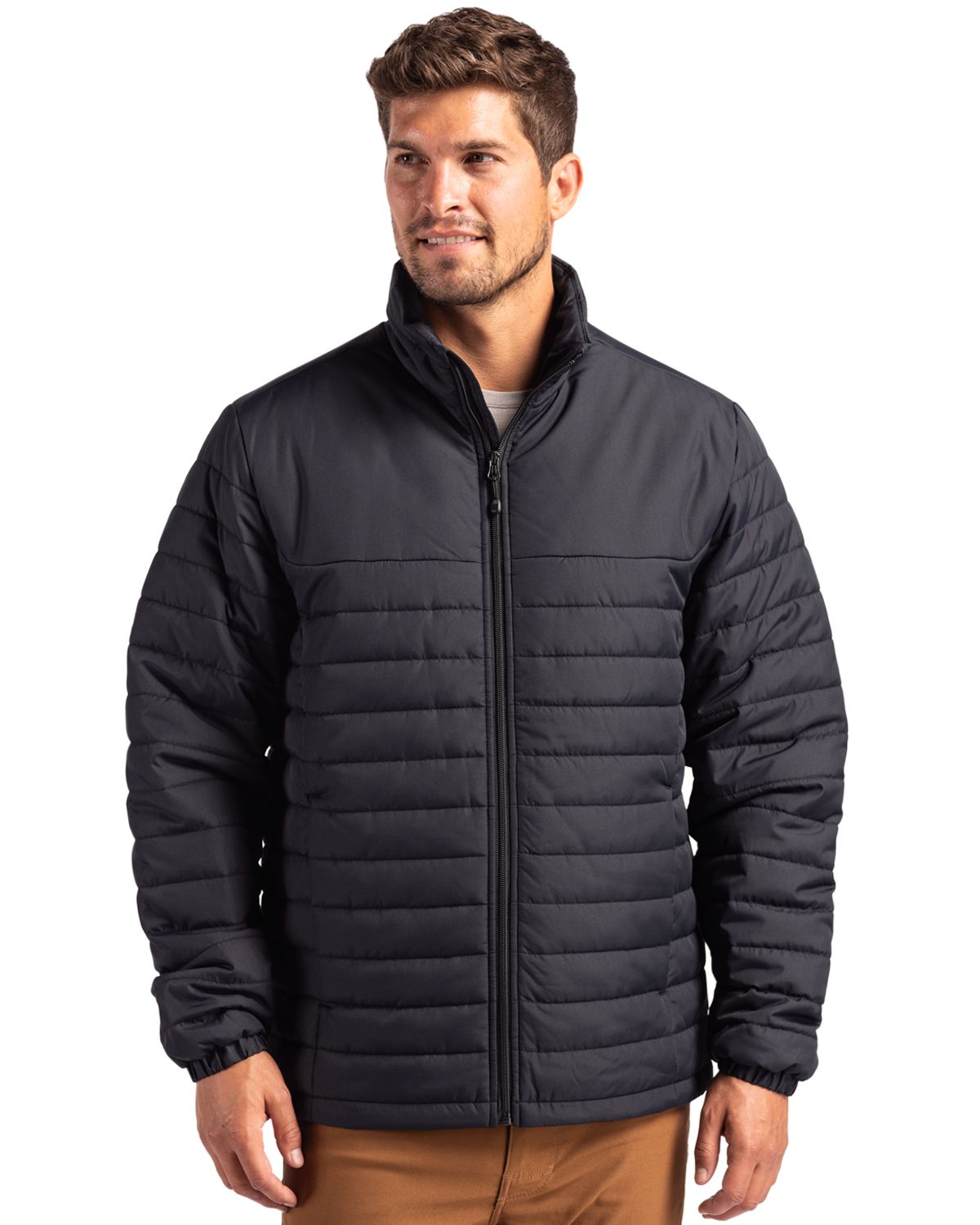 Clique Elevation Recycled Insulated Puffer Mens Full Zip Jacket - MQO00079