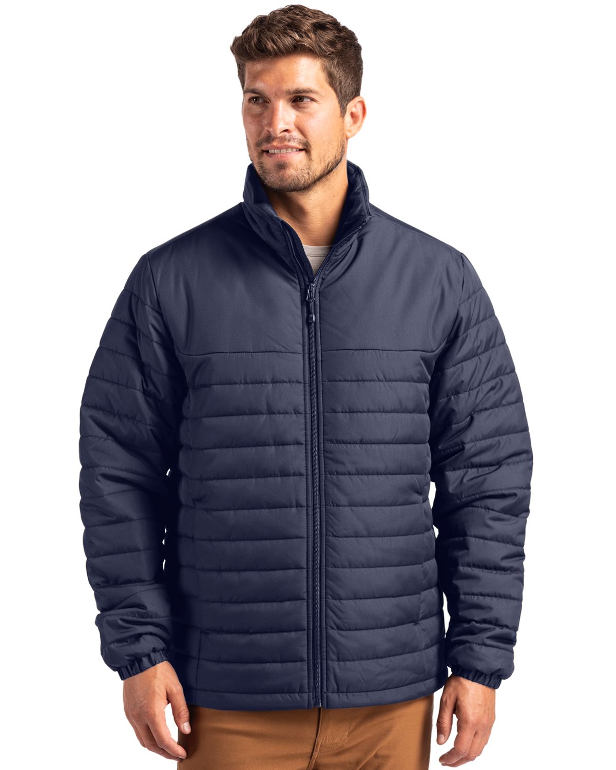 Clique Elevation Recycled Insulated Puffer Mens Full Zip Jacket - MQO00079