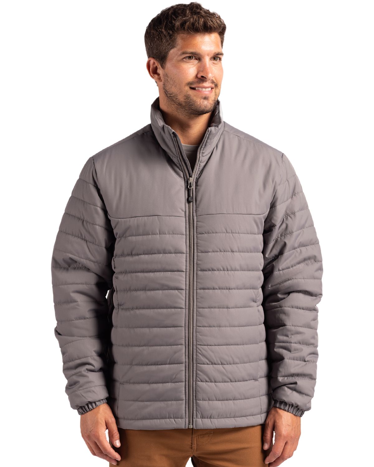 Clique Elevation Recycled Insulated Puffer Mens Full Zip Jacket - MQO00079