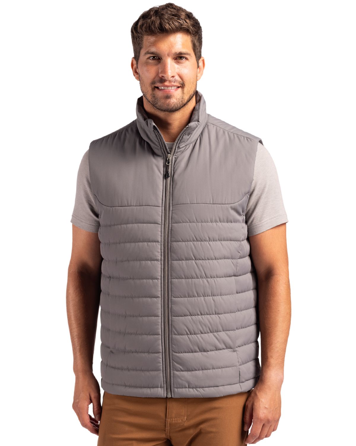 Clique Elevation Recycled Insulated Puffer Mens Full Zip Vest - MQO00080
