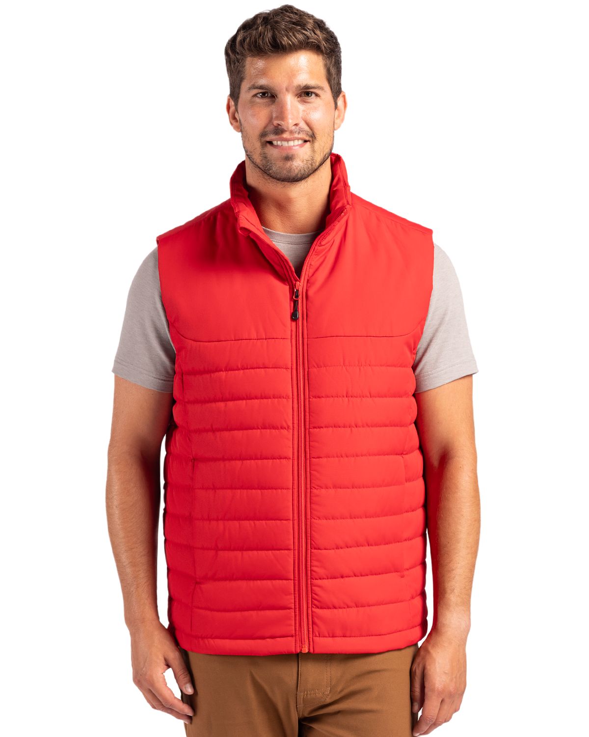 Clique Elevation Recycled Insulated Puffer Mens Full Zip Vest - MQO00080