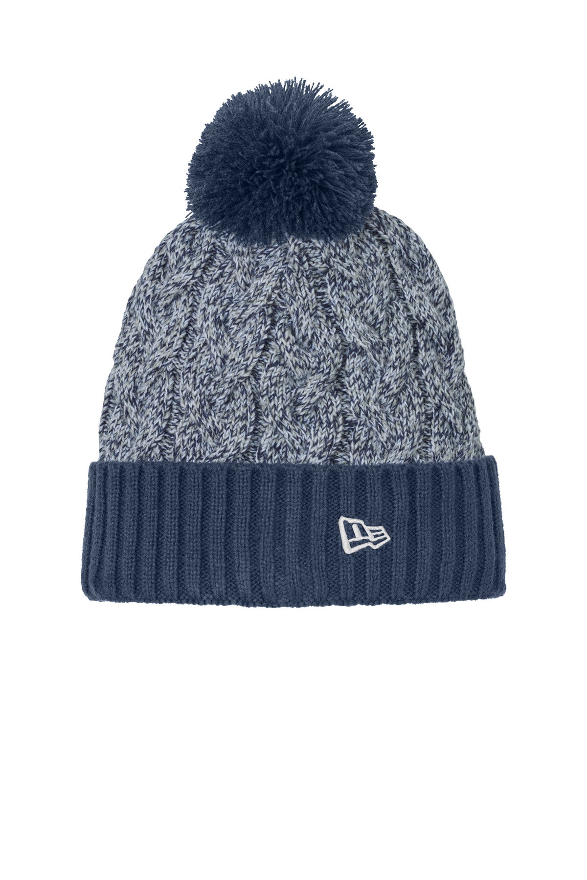 New Era ®  Marled Knit Pom Beanie NE910