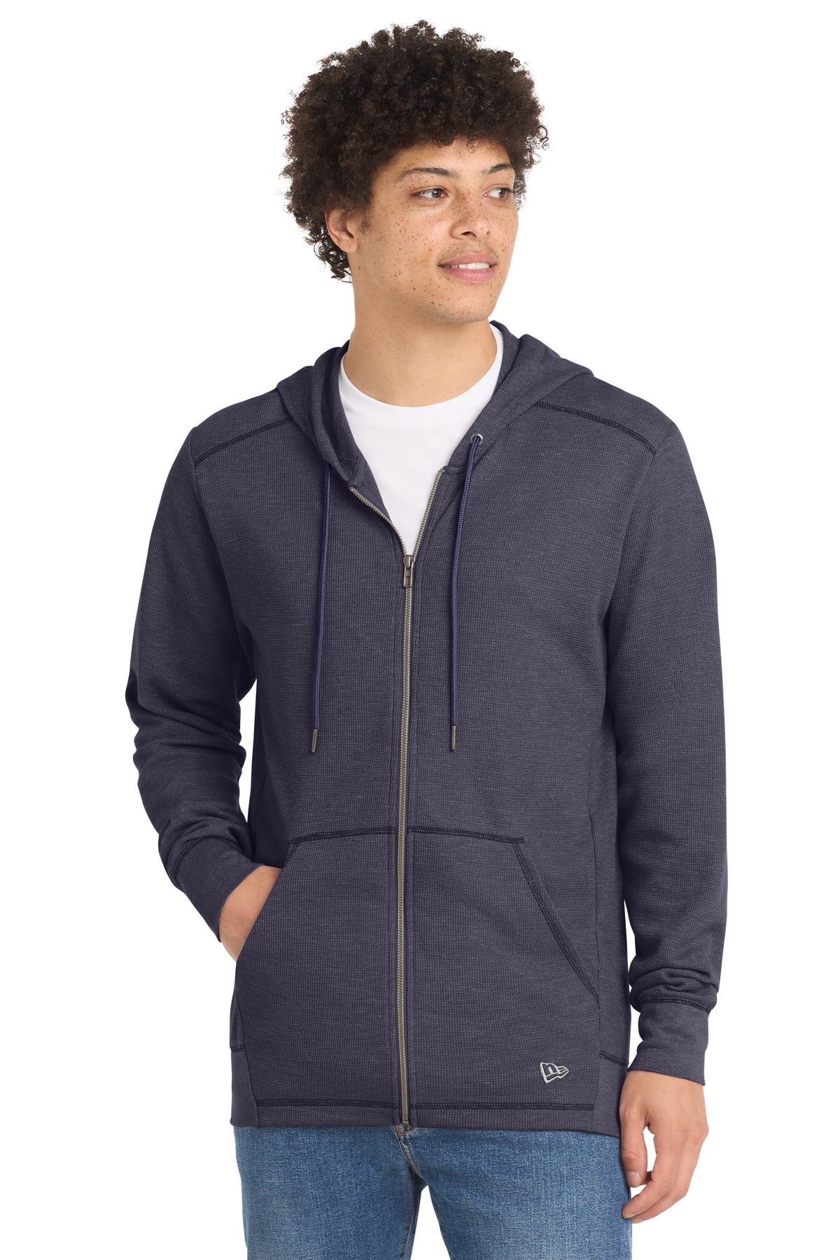 New Era ®  Thermal Full-Zip Hoodie NEA141