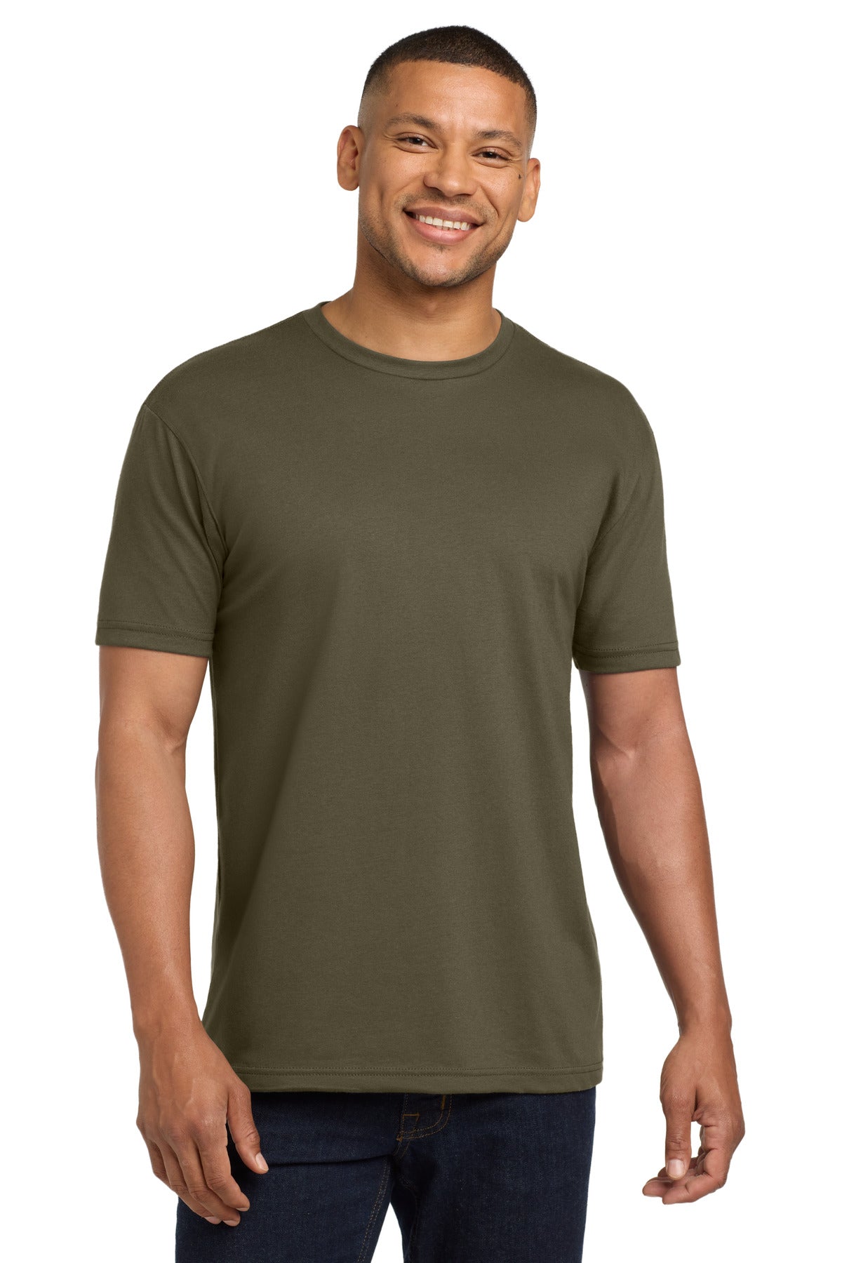 Next Level Apparel ®   Adult CVC Sueded Tee. NL6410
