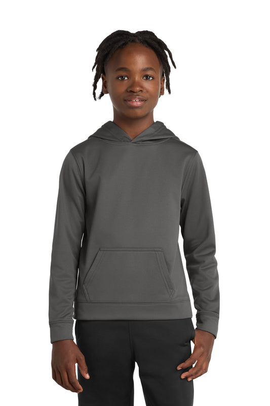 Port & Co ®  Youth Performance Fleece Pullover Hooded Sweatshirt. PC590YH