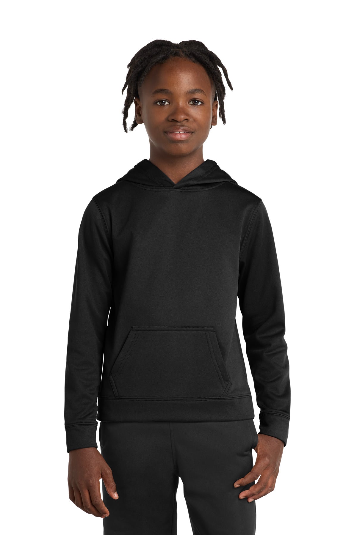 Port & Co ®  Youth Performance Fleece Pullover Hooded Sweatshirt. PC590YH