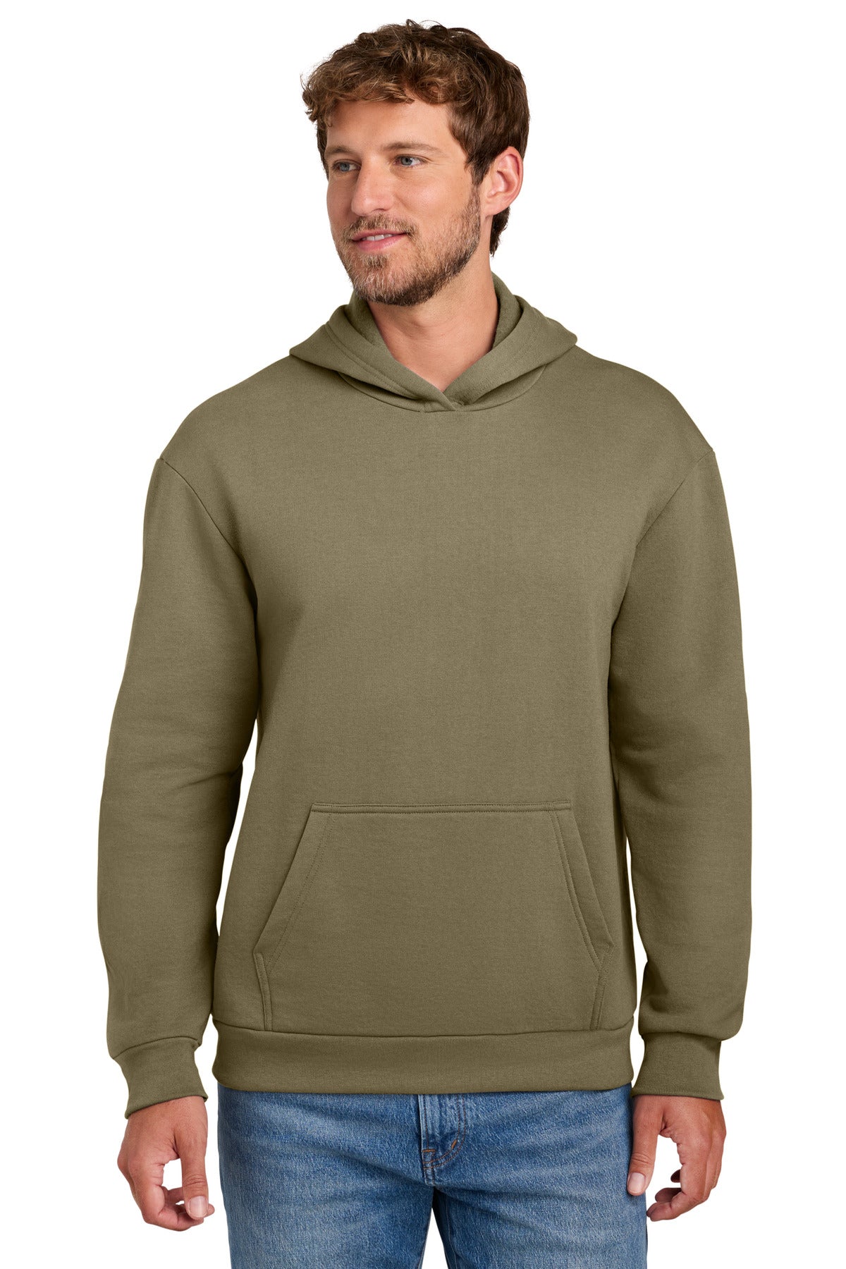 Port & Co ®  Easy Fleece Pullover Hooded Sweatshirt PC68H