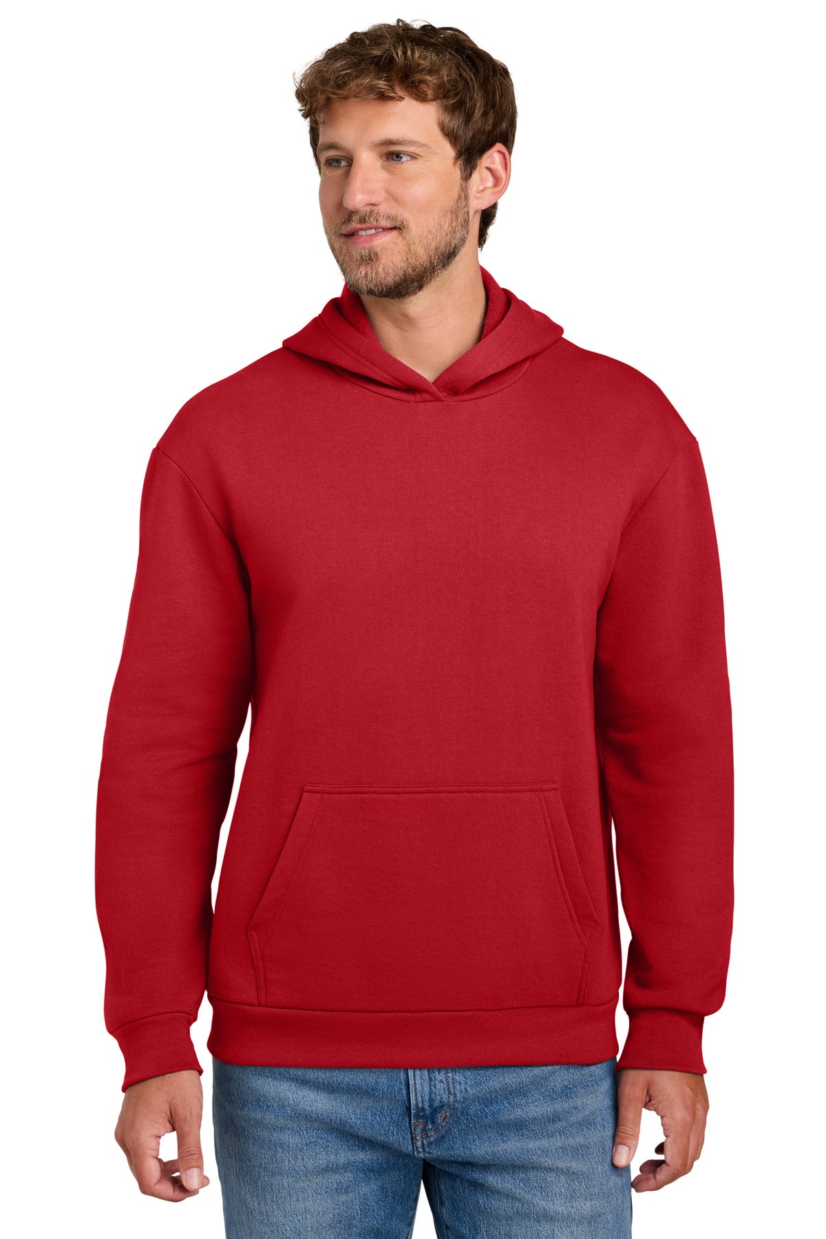Port & Co ®  Easy Fleece Pullover Hooded Sweatshirt PC68H