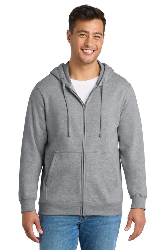 Port & Co ®  Fan Favorite Fleece Full-Zip Hooded Sweatshirt. PC850ZH